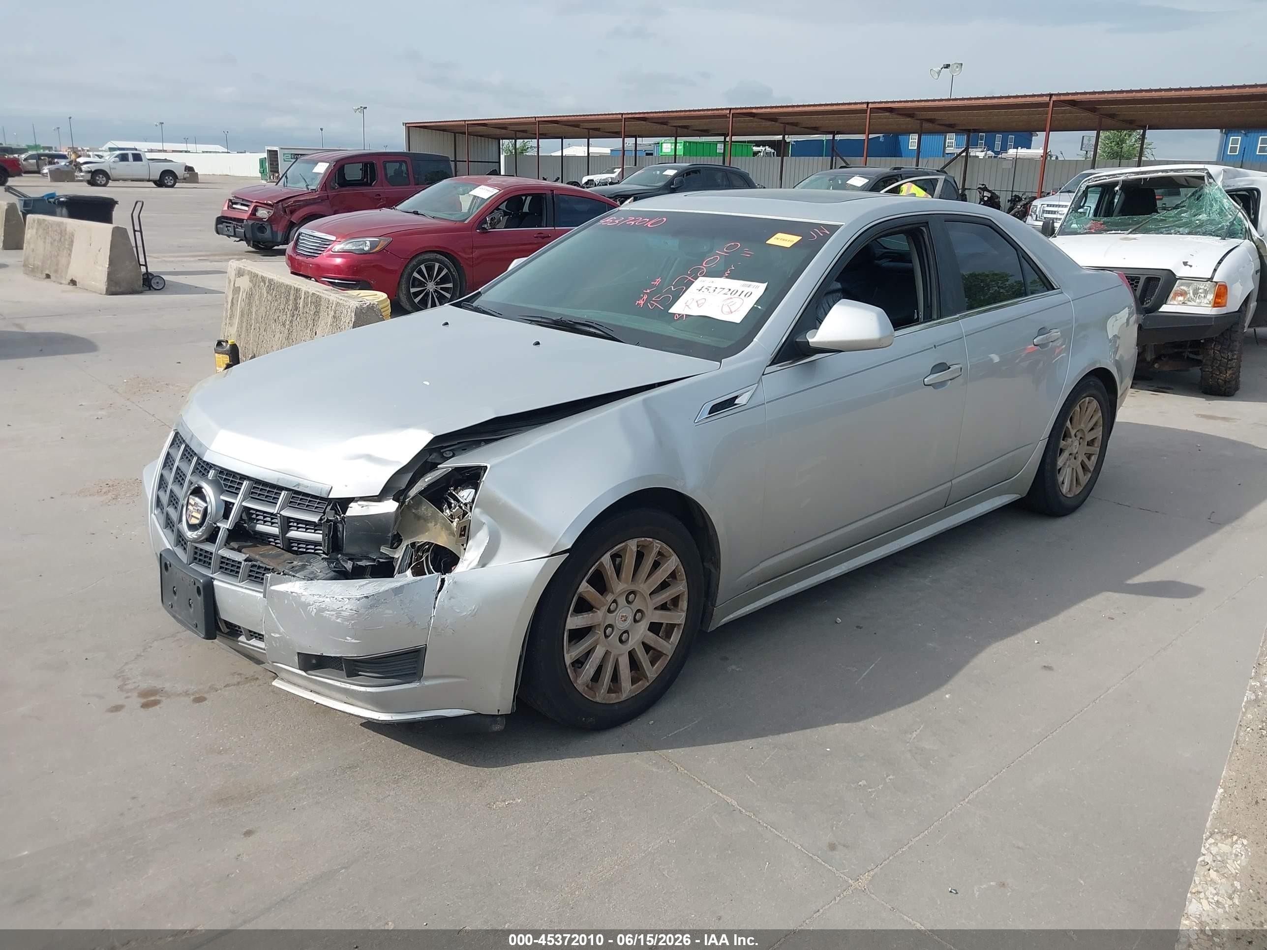 2012 Cadillac Cts Standard Silver vin: 1G6DA5E5XC0116149