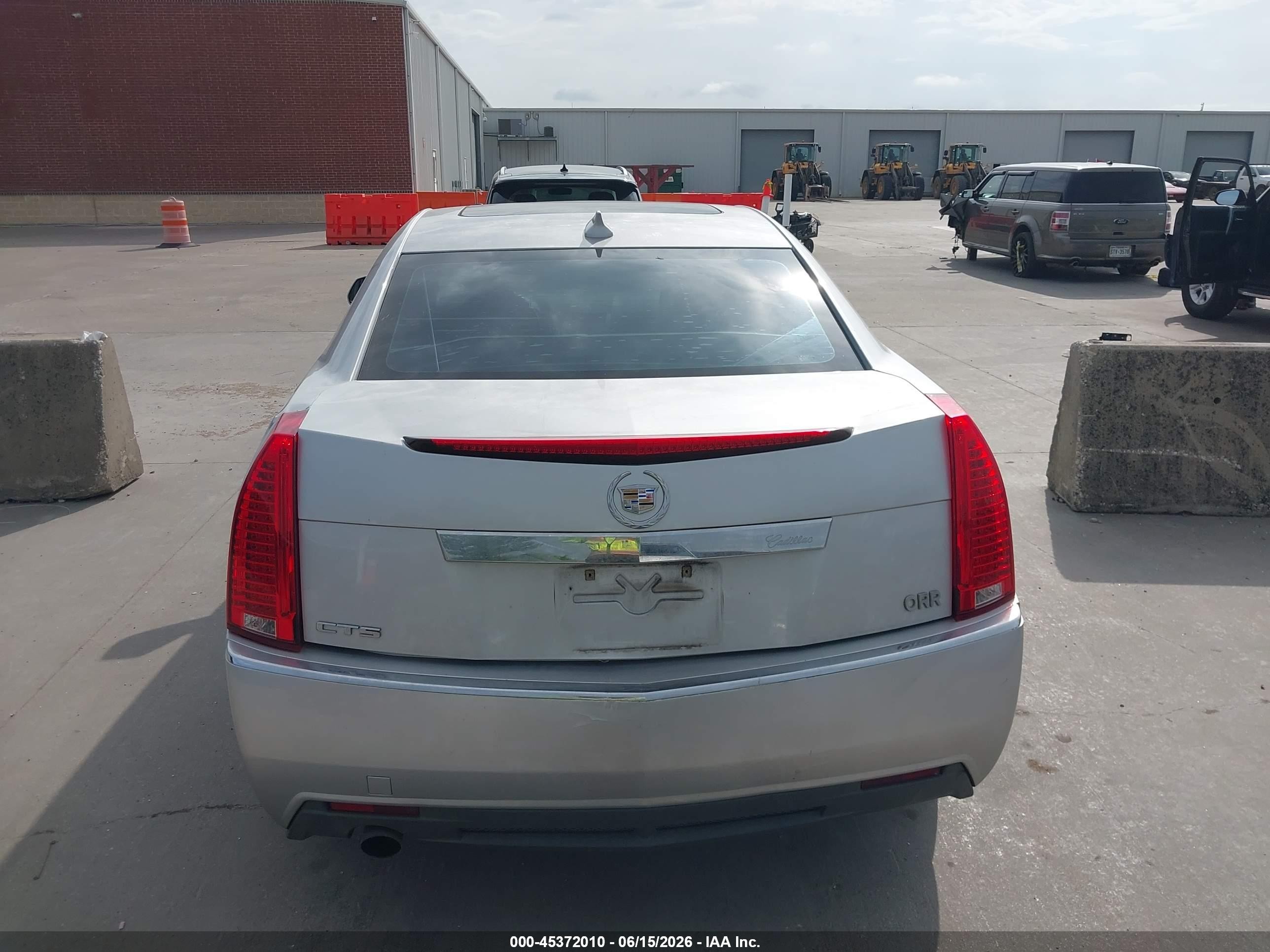 2012 Cadillac Cts Standard Silver vin: 1G6DA5E5XC0116149