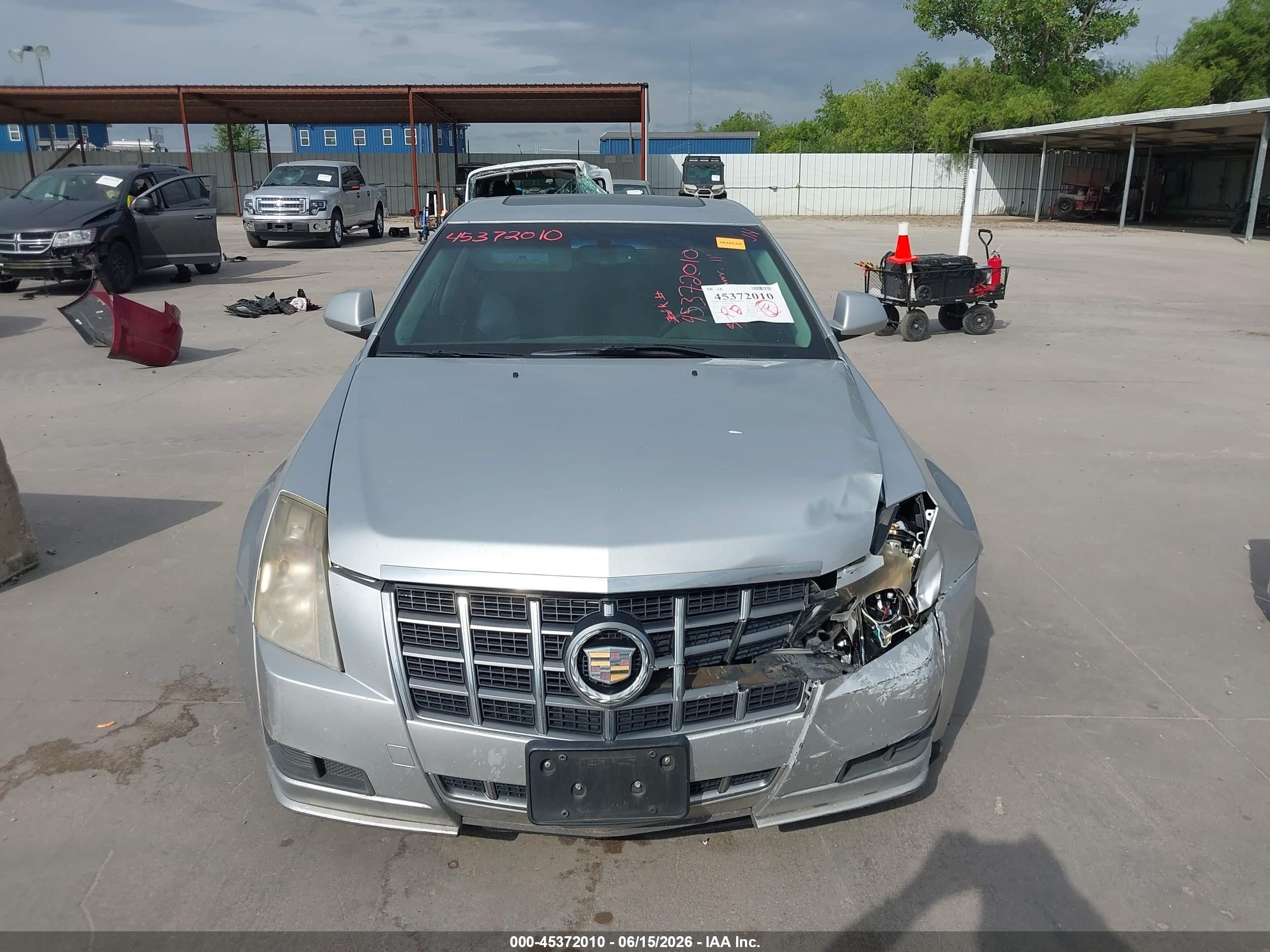 2012 Cadillac Cts Standard Silver vin: 1G6DA5E5XC0116149