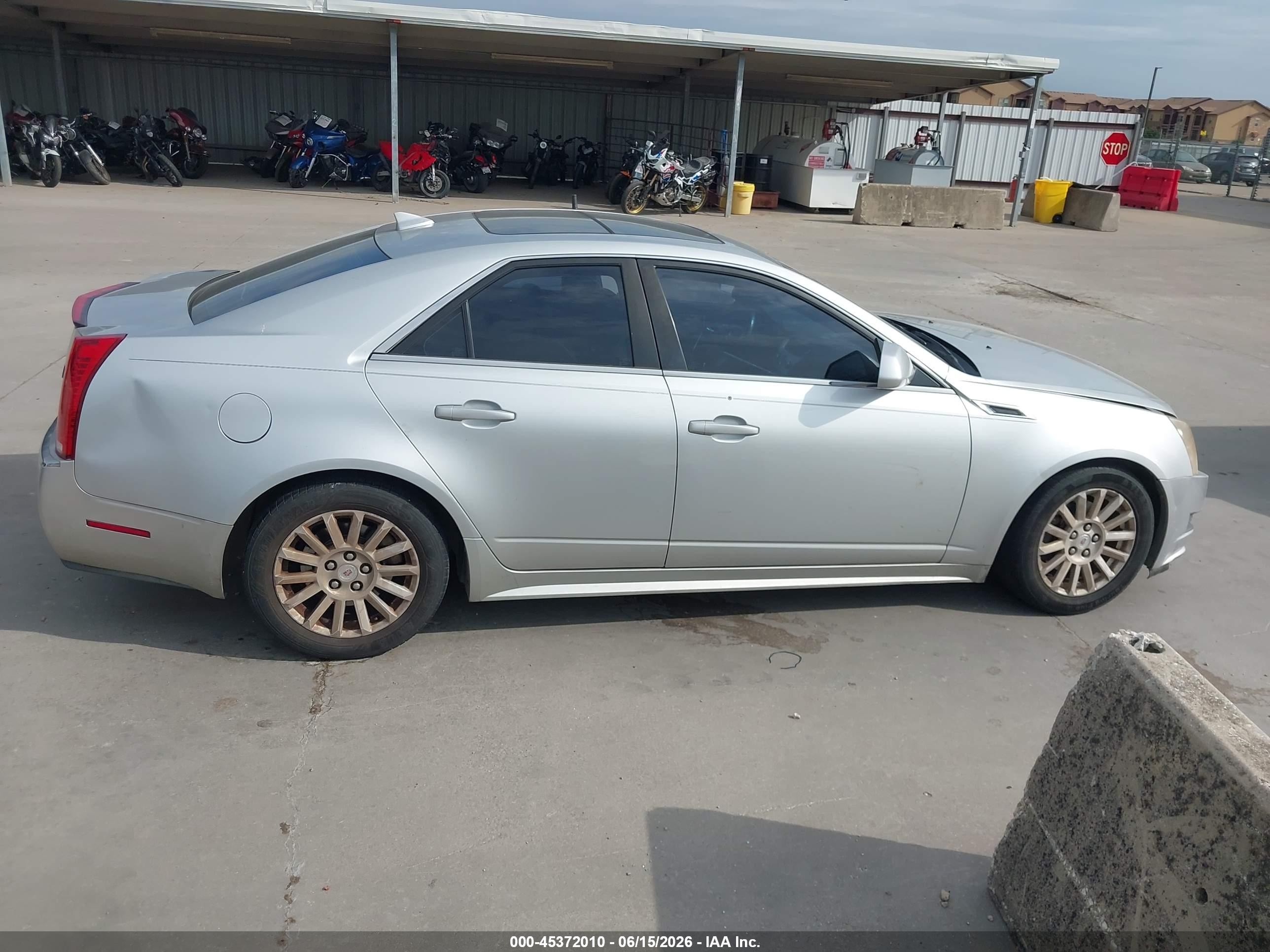 2012 Cadillac Cts Standard Silver vin: 1G6DA5E5XC0116149