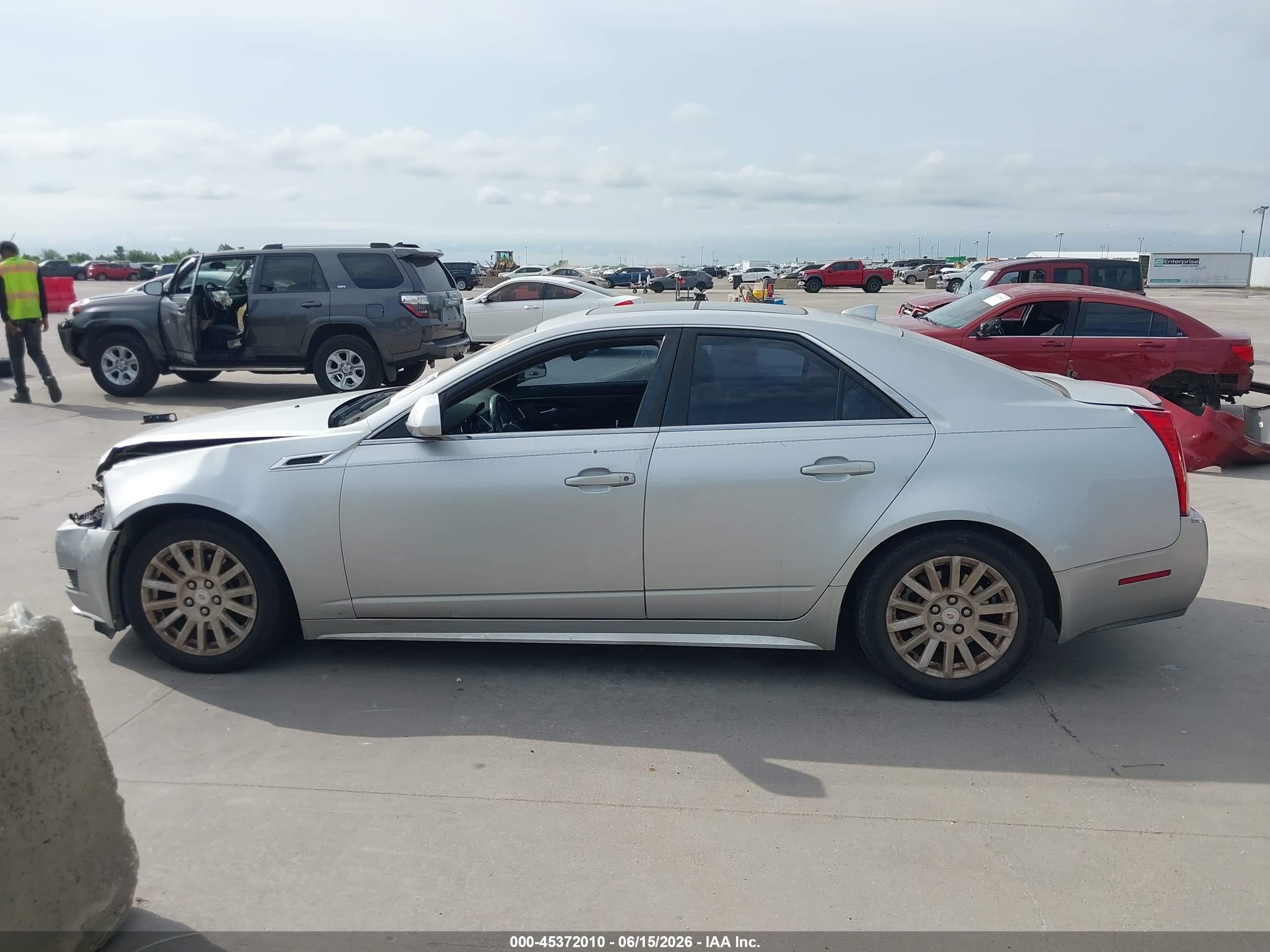 2012 Cadillac Cts Standard Silver vin: 1G6DA5E5XC0116149