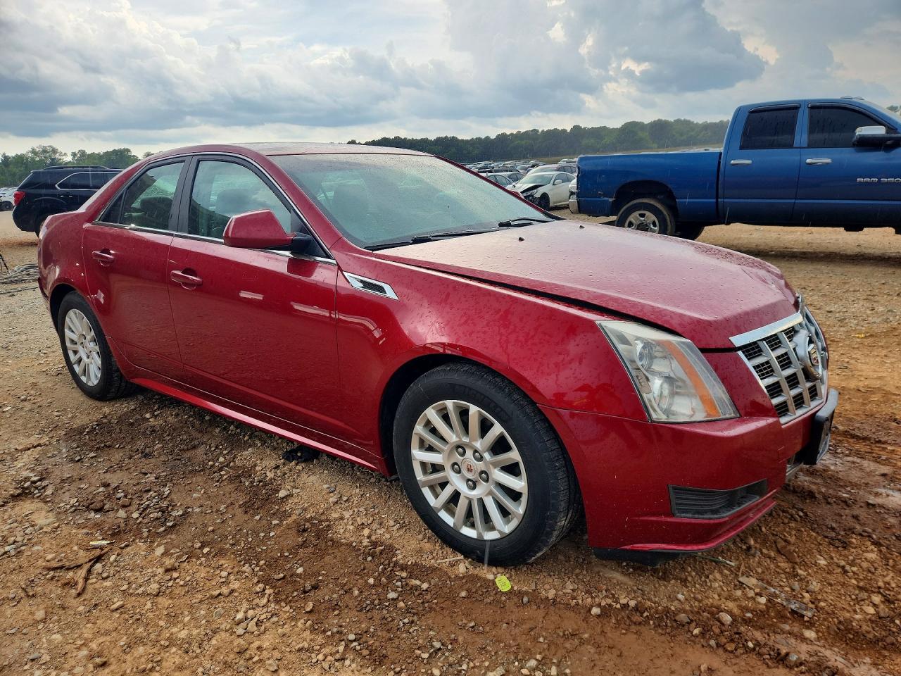2012 Cadillac Cts Red vin: 1G6DA5E5XC0130620