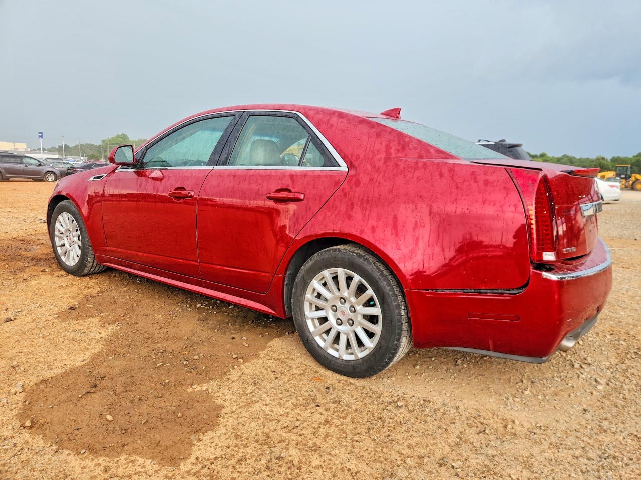 2012 Cadillac Cts Red vin: 1G6DA5E5XC0130620
