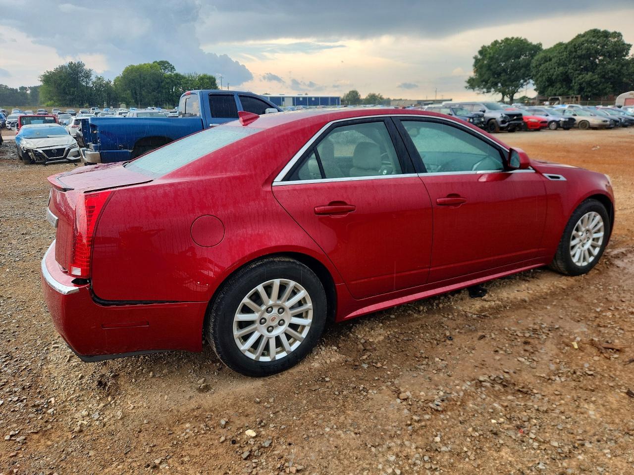 2012 Cadillac Cts Red vin: 1G6DA5E5XC0130620