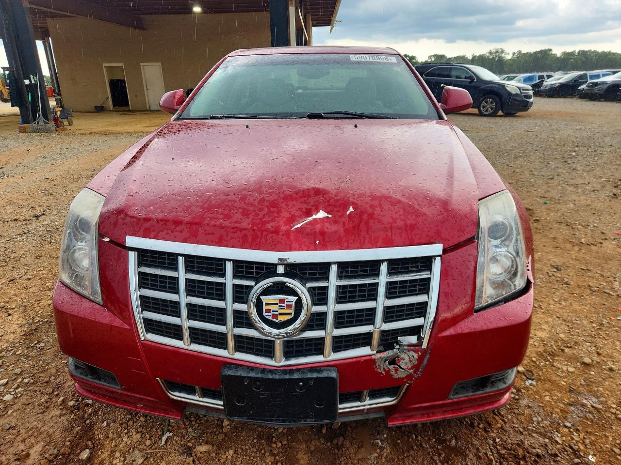 2012 Cadillac Cts Red vin: 1G6DA5E5XC0130620