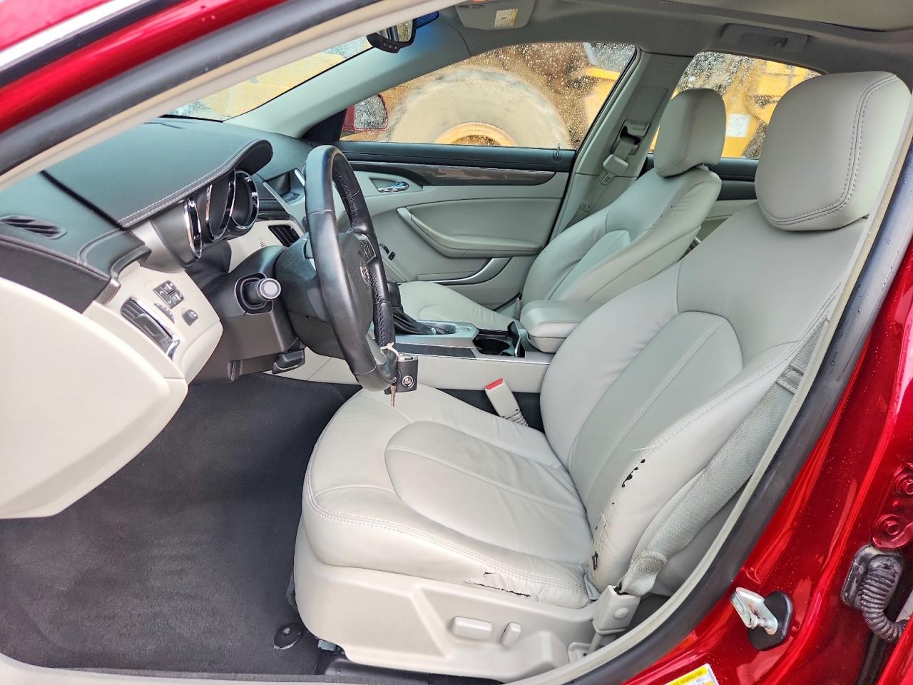 2012 Cadillac Cts Red vin: 1G6DA5E5XC0130620
