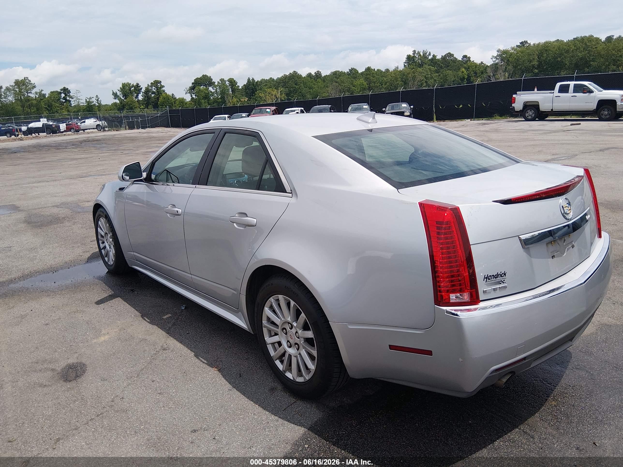 2012 Cadillac Cts Standard Silver vin: 1G6DA5E5XC0142007