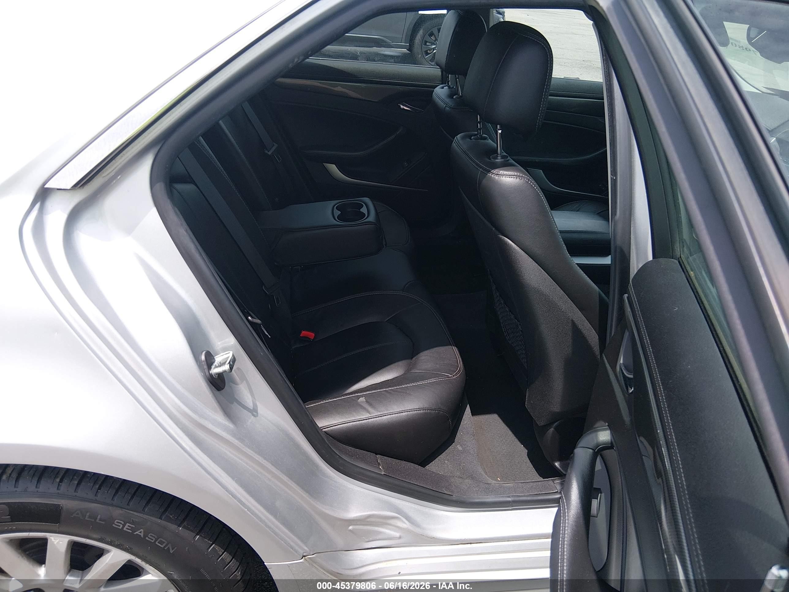 2012 Cadillac Cts Standard Silver vin: 1G6DA5E5XC0142007