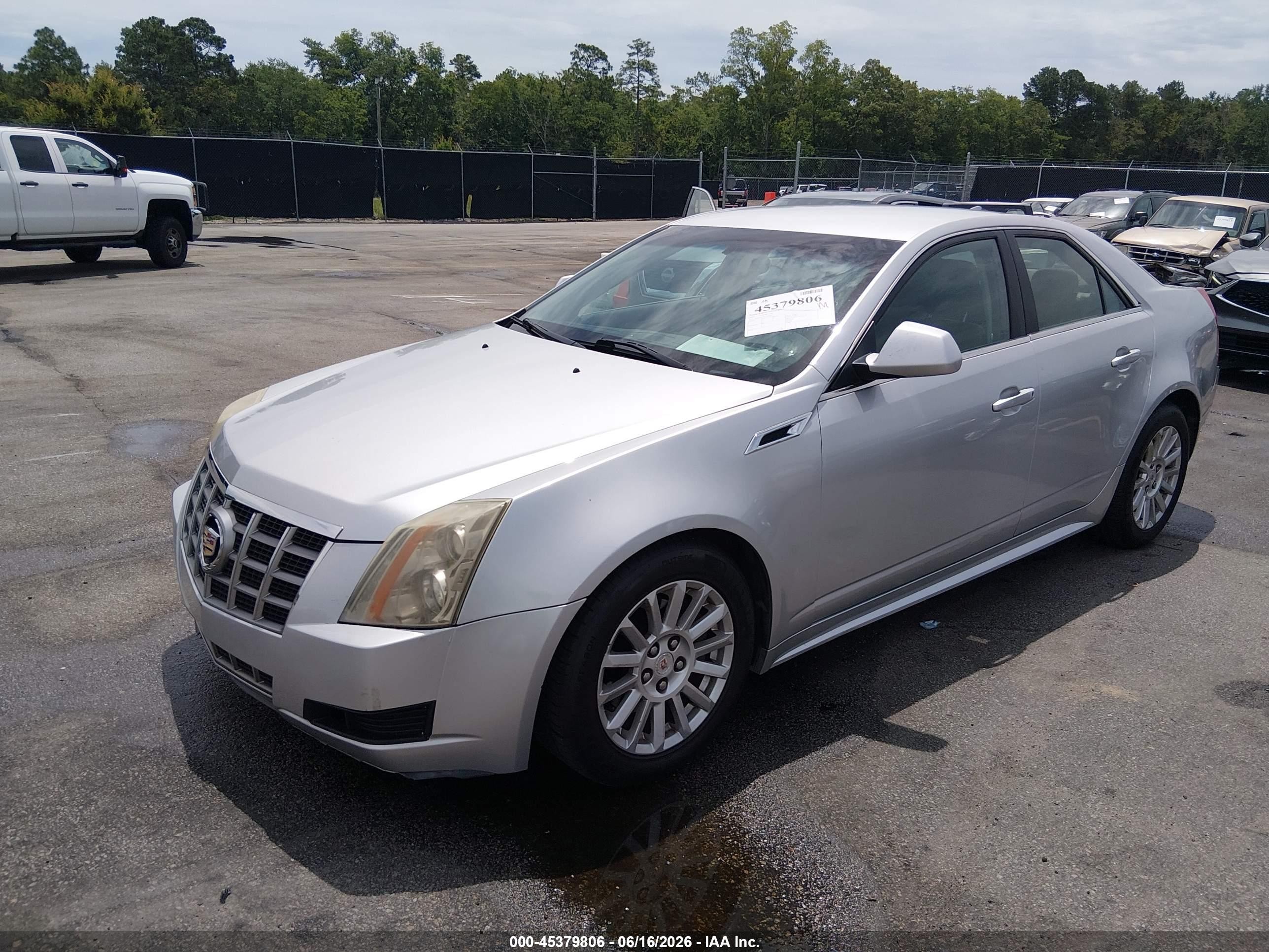 2012 Cadillac Cts Standard Silver vin: 1G6DA5E5XC0142007