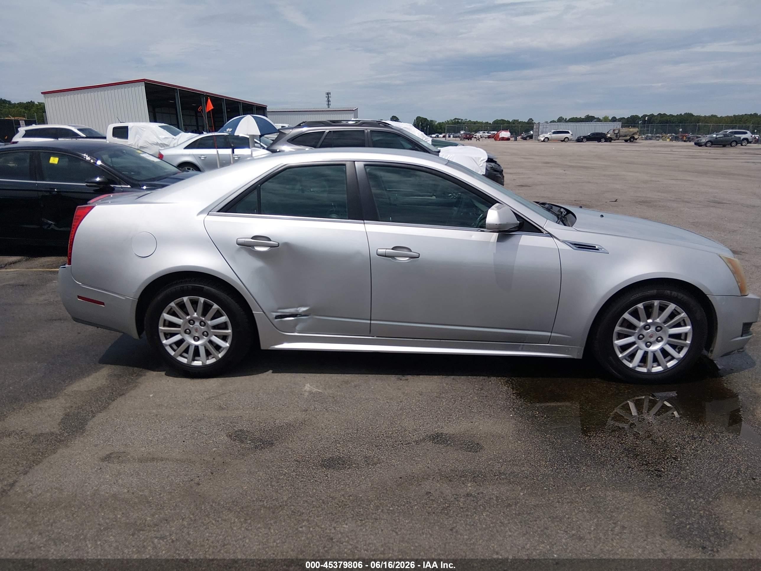 2012 Cadillac Cts Standard Silver vin: 1G6DA5E5XC0142007