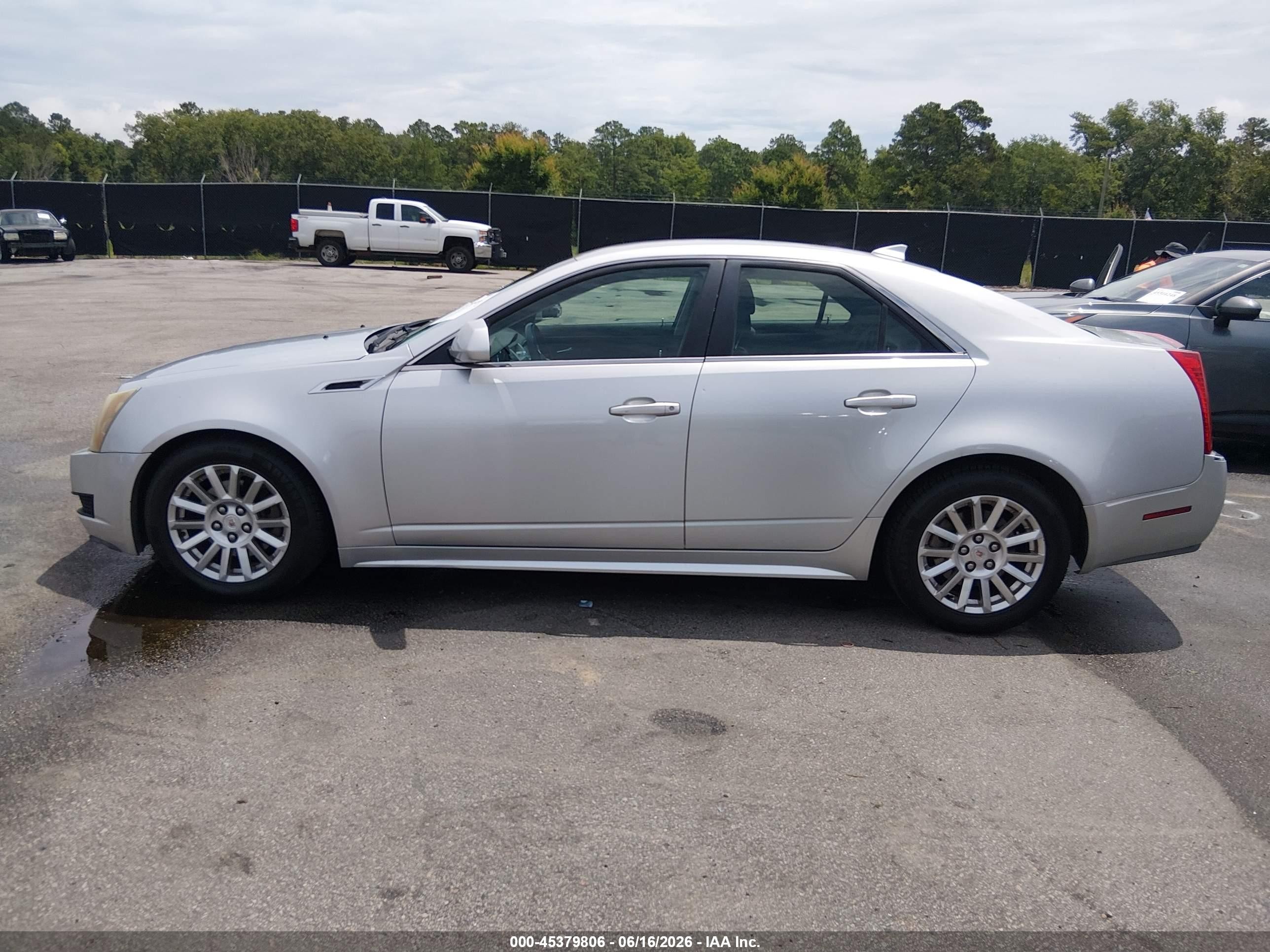 2012 Cadillac Cts Standard Silver vin: 1G6DA5E5XC0142007
