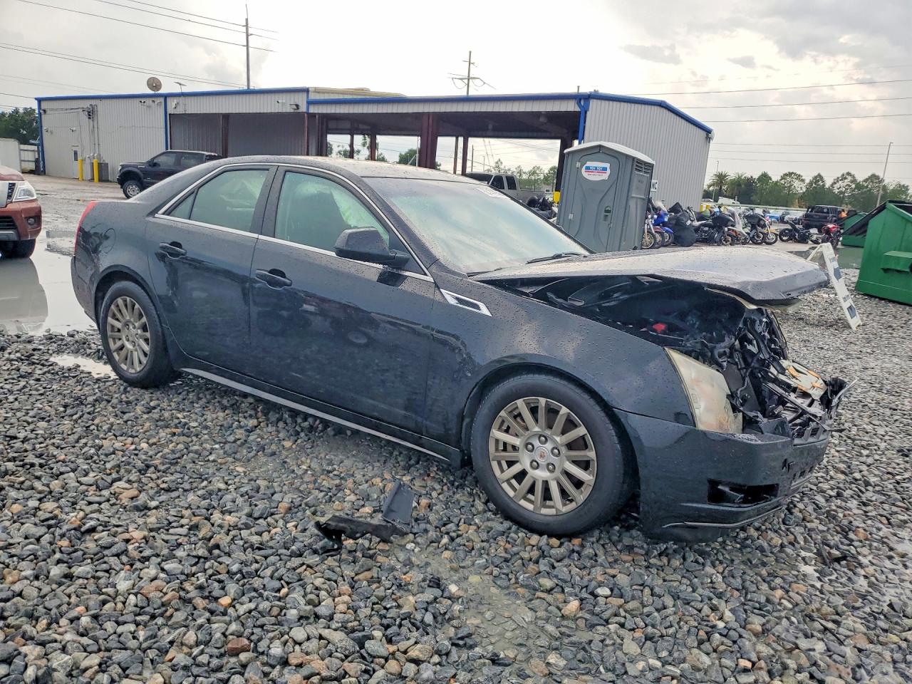2012 Cadillac Cts Black vin: 1G6DA5E5XC0149880