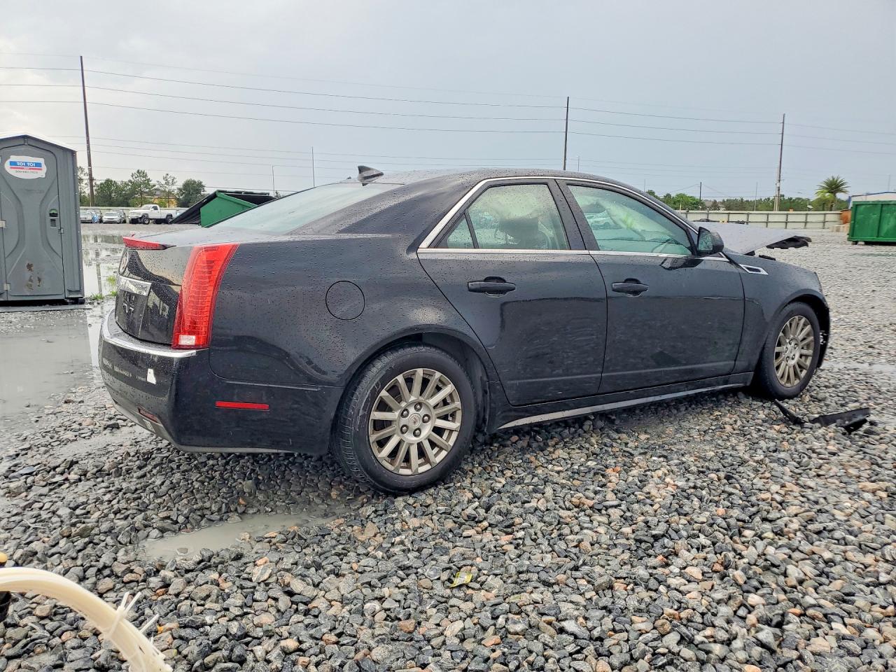 2012 Cadillac Cts Black vin: 1G6DA5E5XC0149880