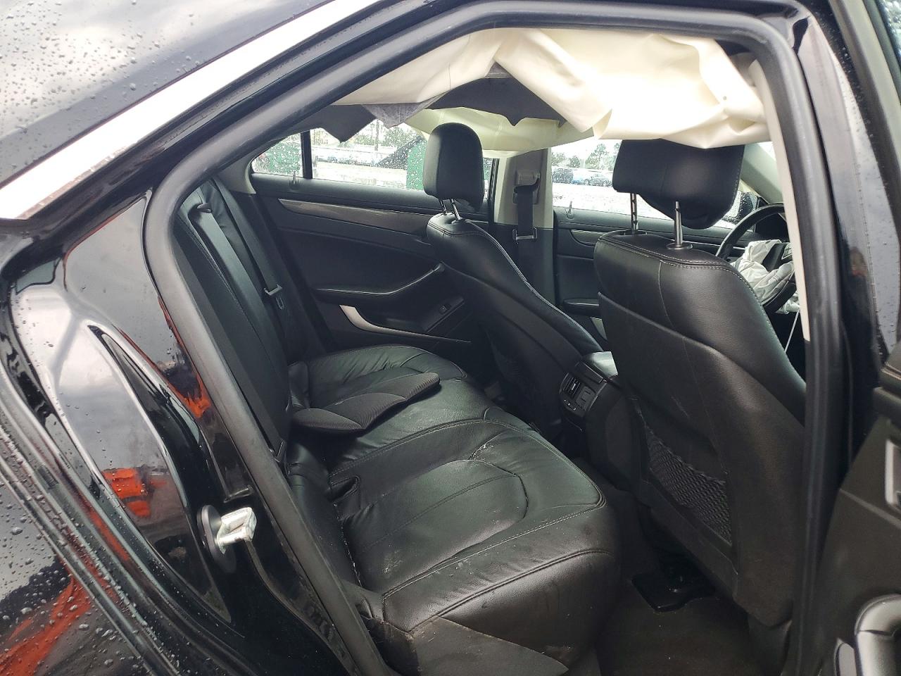 2012 Cadillac Cts Black vin: 1G6DA5E5XC0149880