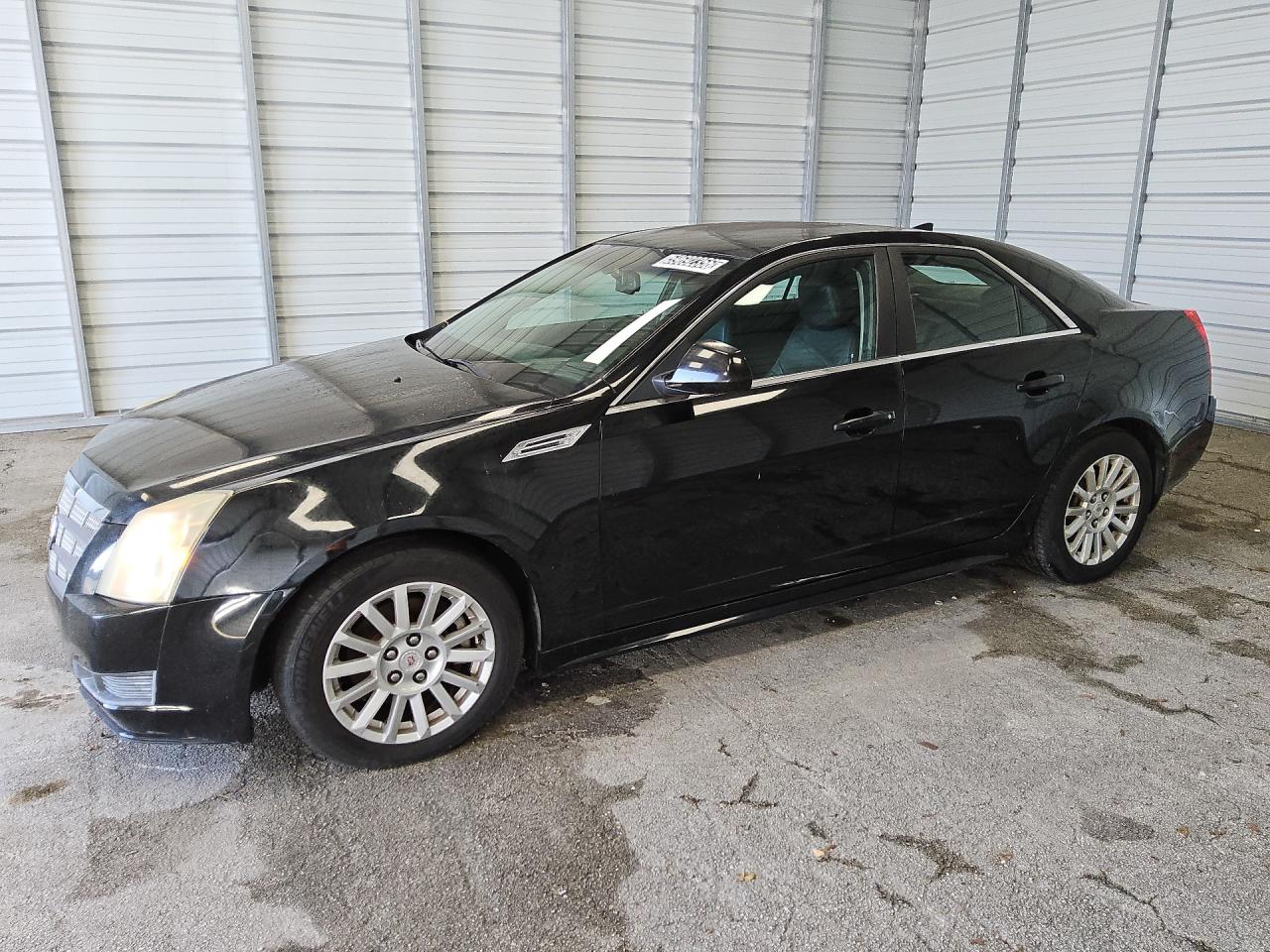 2010 Cadillac Cts Black vin: 1G6DA5EG0A0111928 Damage: Left Front Door, Chipped, 3