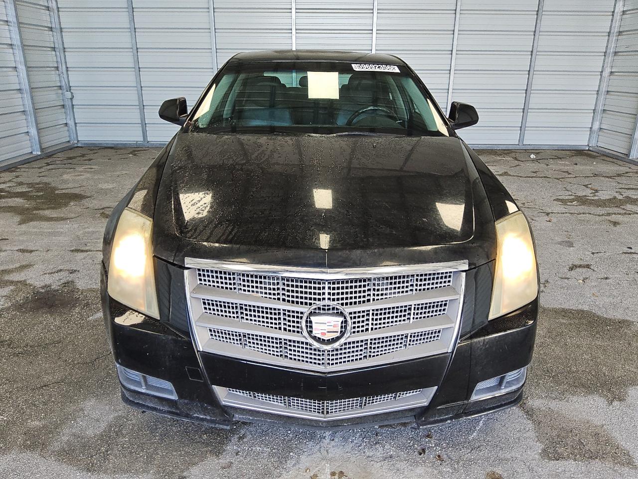 2010 Cadillac Cts Black vin: 1G6DA5EG0A0111928 Damage: Left Head Lamp, Faded, Repair Required