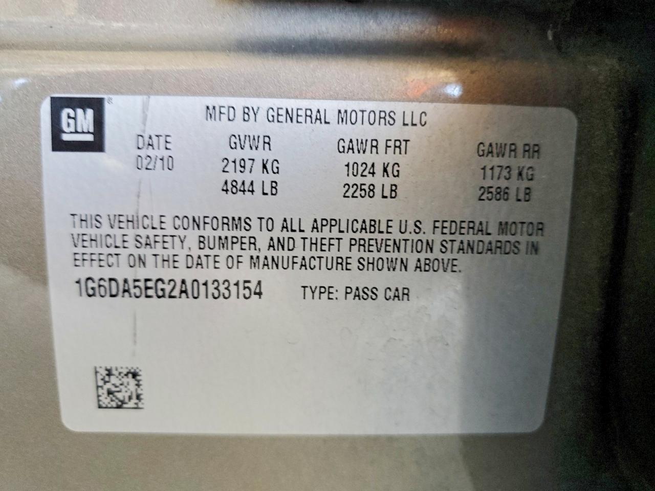 2010 Cadillac Cts Tan vin: 1G6DA5EG2A0133154