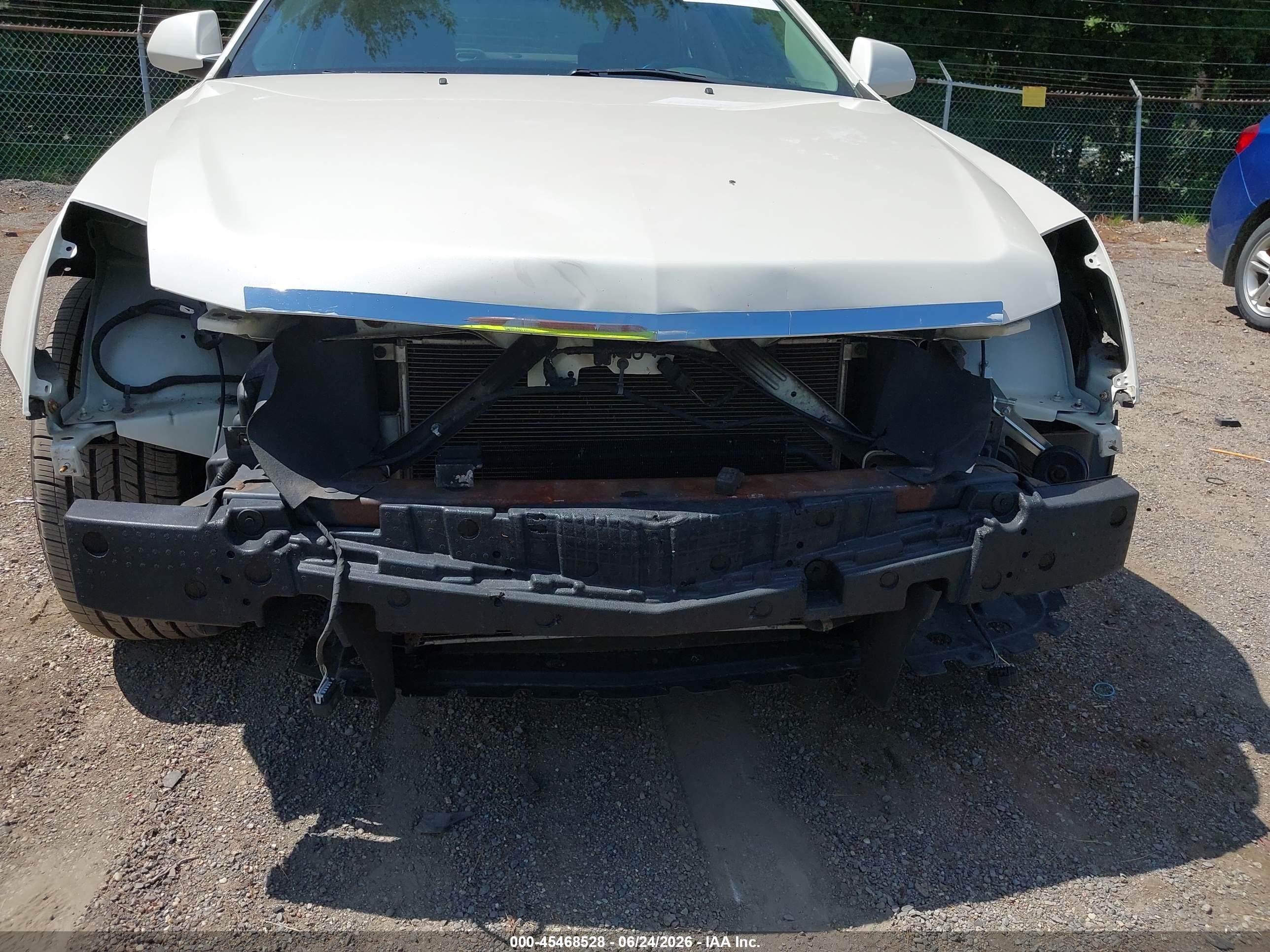 2010 Cadillac Cts Standard White vin: 1G6DA5EG3A0141196