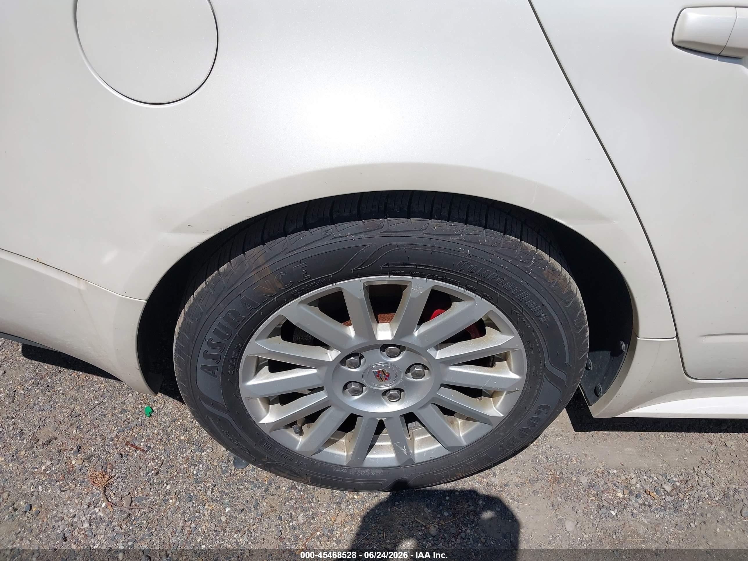 2010 Cadillac Cts Standard White vin: 1G6DA5EG3A0141196