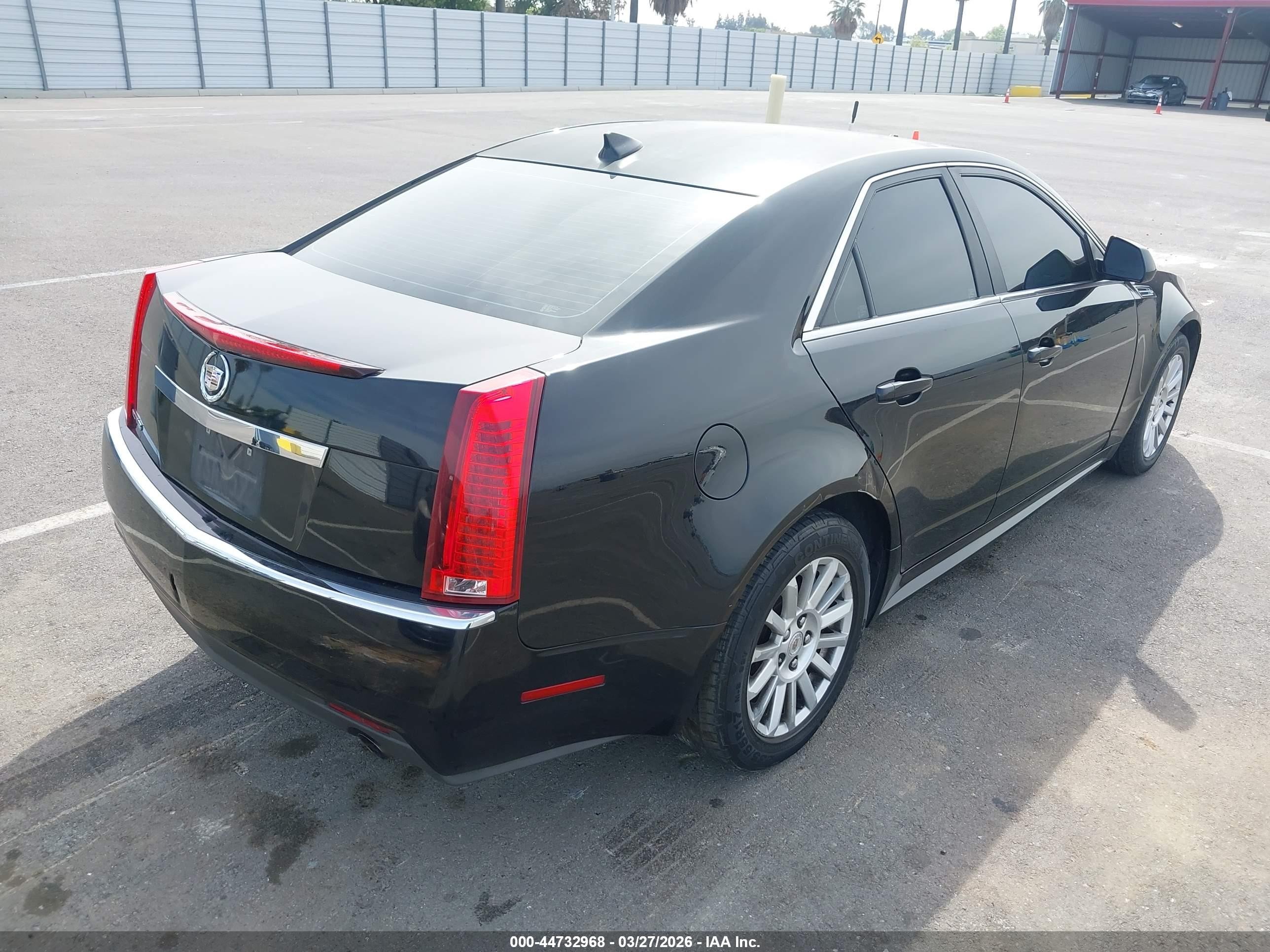 2010 Cadillac Cts Standard Black vin: 1G6DA5EG4A0126349