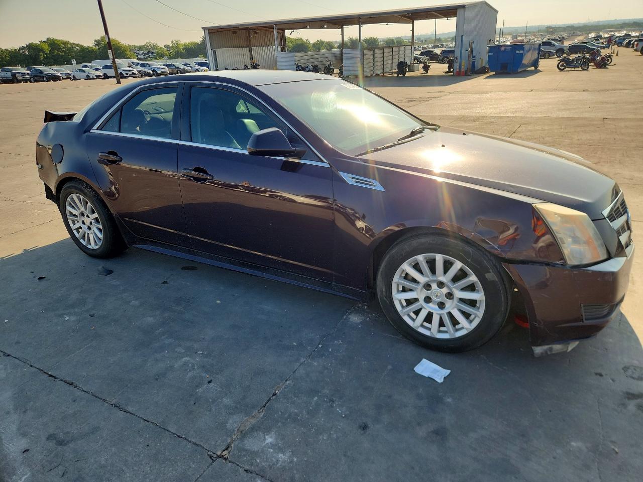 2010 Cadillac Cts Purple vin: 1G6DA5EG5A0131043