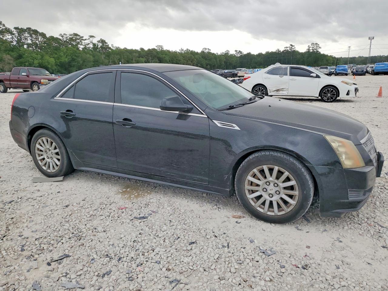 2010 Cadillac Cts Black vin: 1G6DA5EG5A0135402