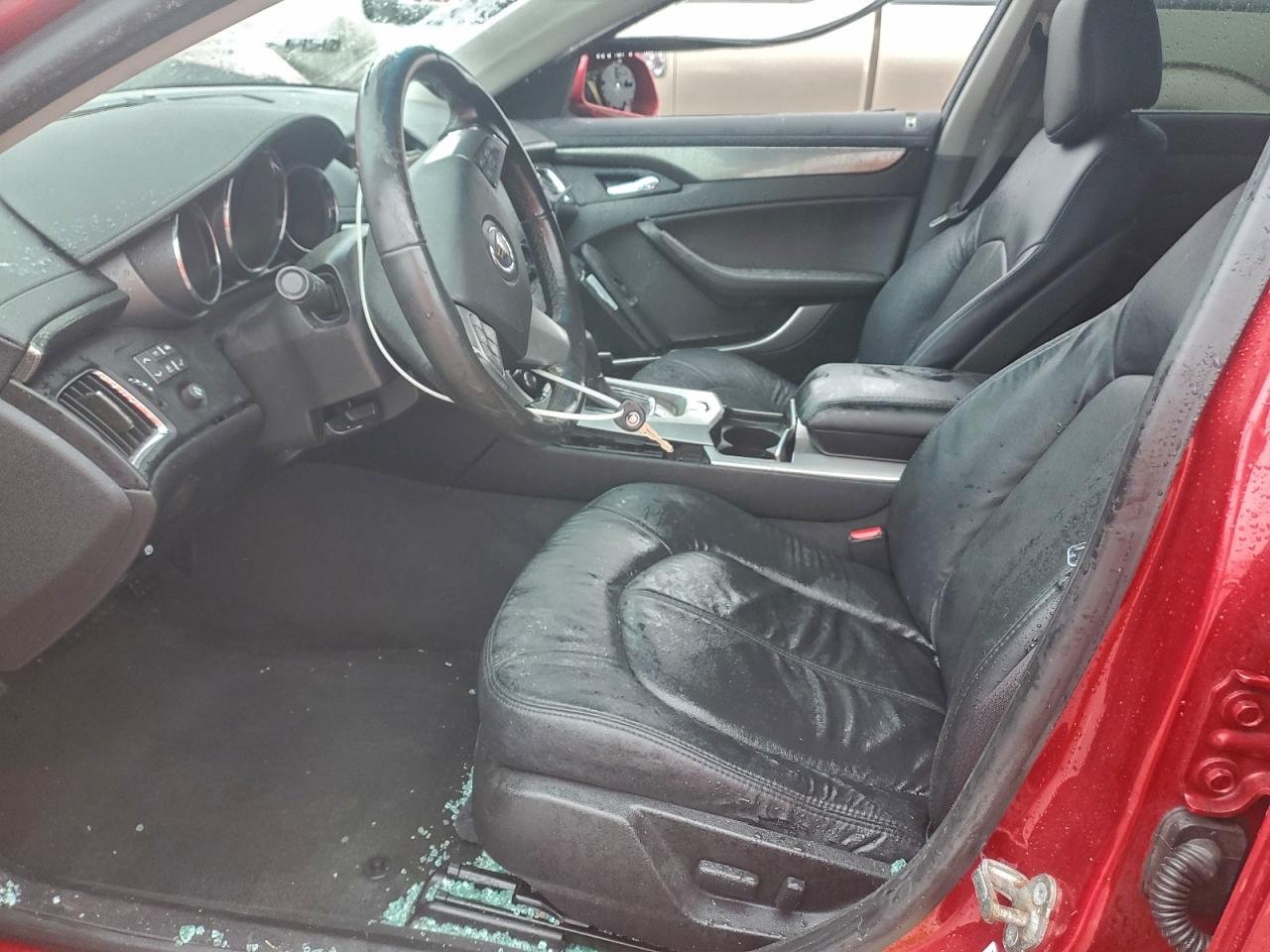 2010 Cadillac Cts Red vin: 1G6DA5EG7A0123848