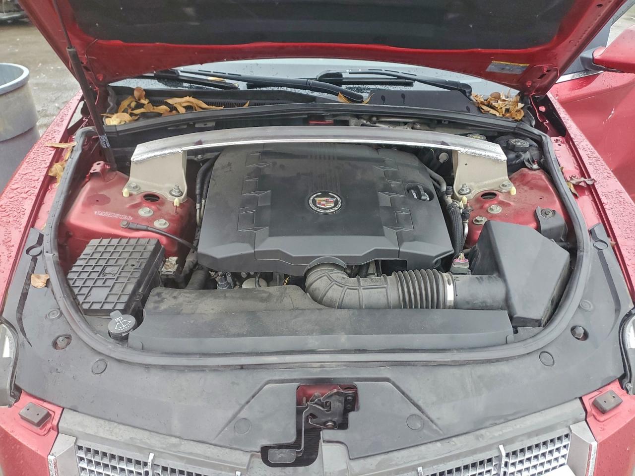 2010 Cadillac Cts Red vin: 1G6DA5EG7A0123848