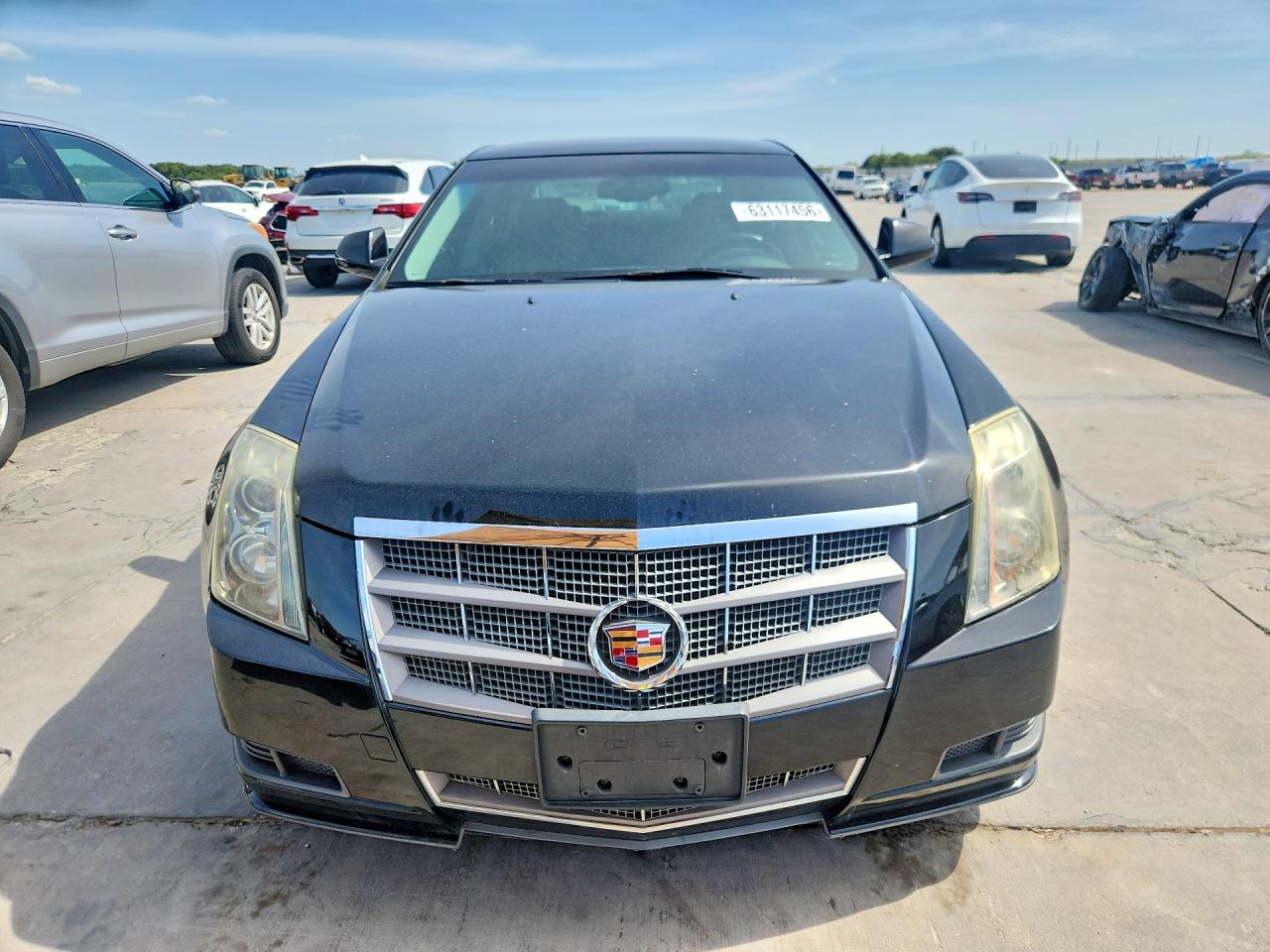 2010 Cadillac Cts Black vin: 1G6DA5EG9A0120529