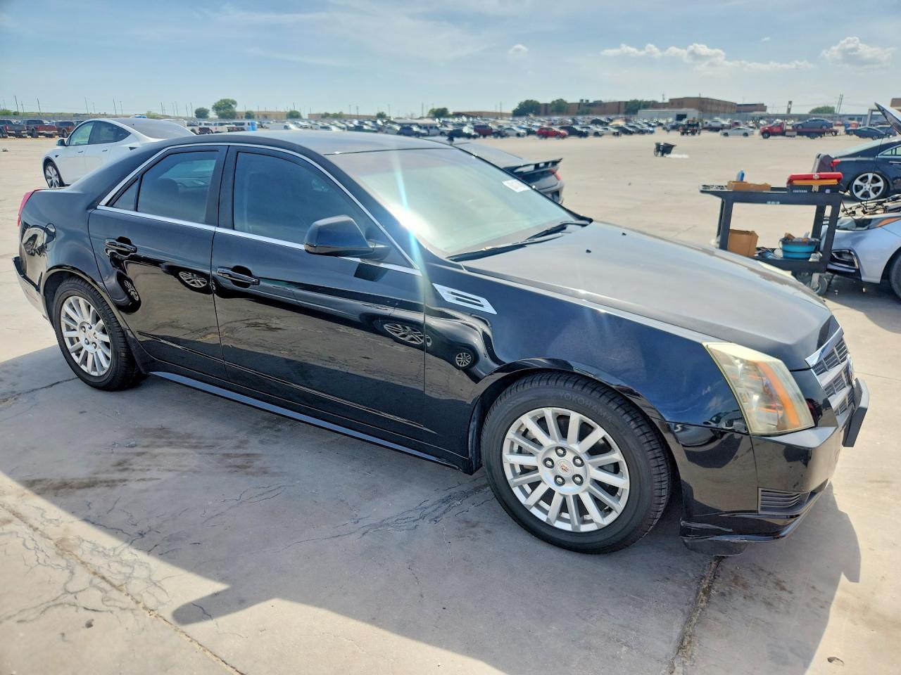 2010 Cadillac Cts Black vin: 1G6DA5EG9A0120529