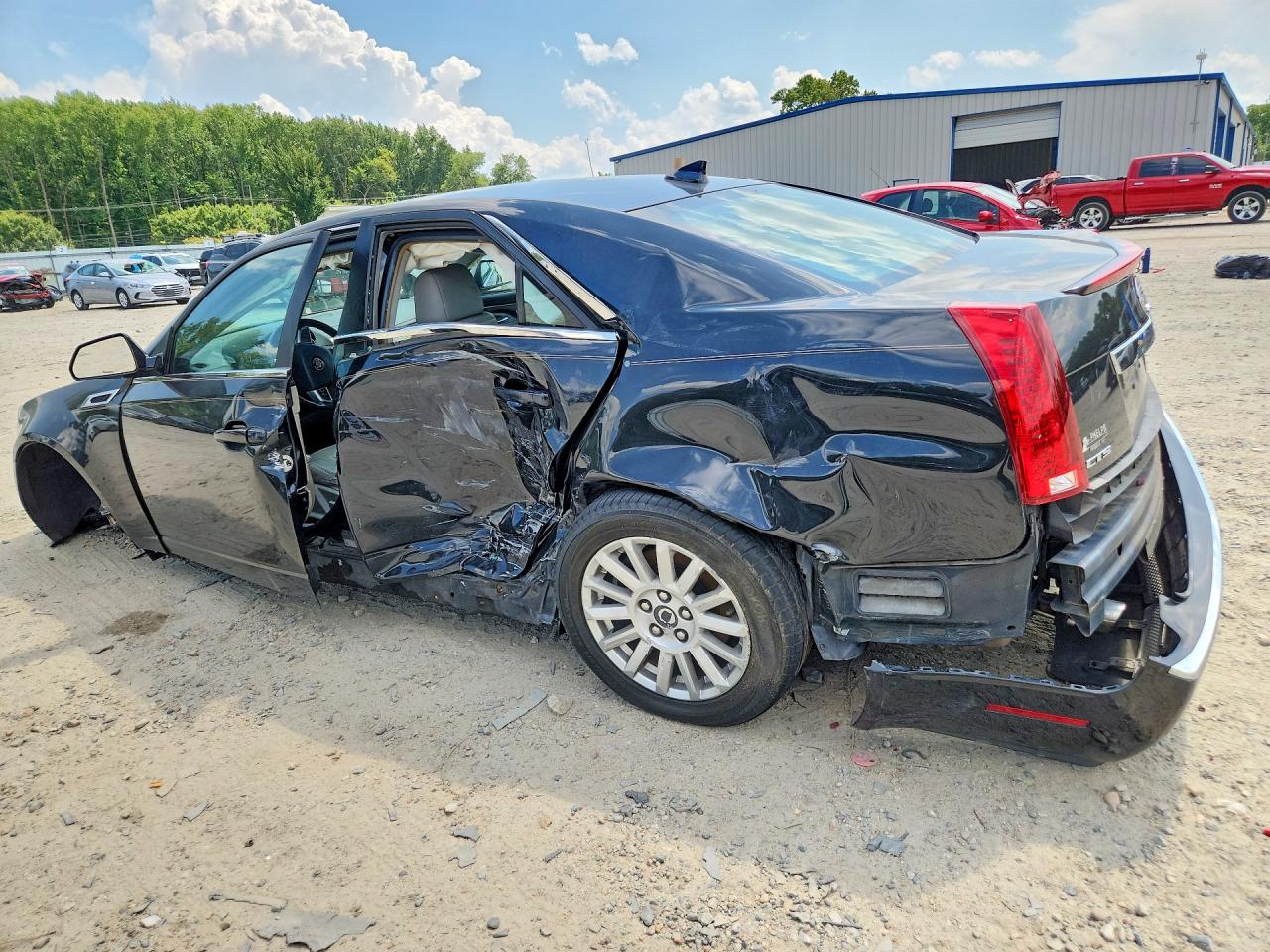 2011 Cadillac Cts Black vin: 1G6DA5EY1B0126819