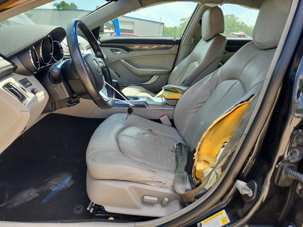 2011 Cadillac Cts Black vin: 1G6DA5EY1B0126819