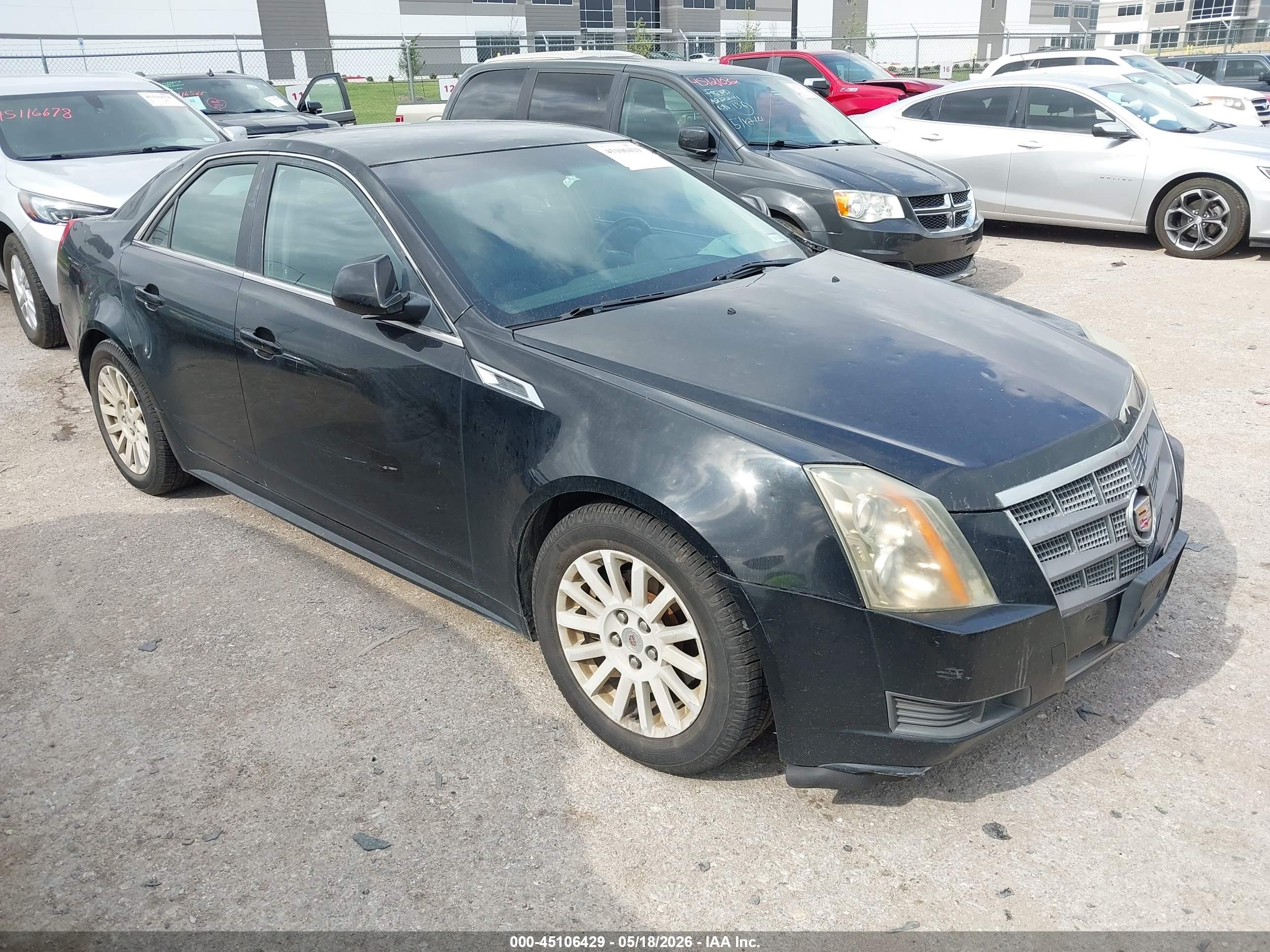 2011 Cadillac Cts Standard Black vin: 1G6DA5EY2B0158520