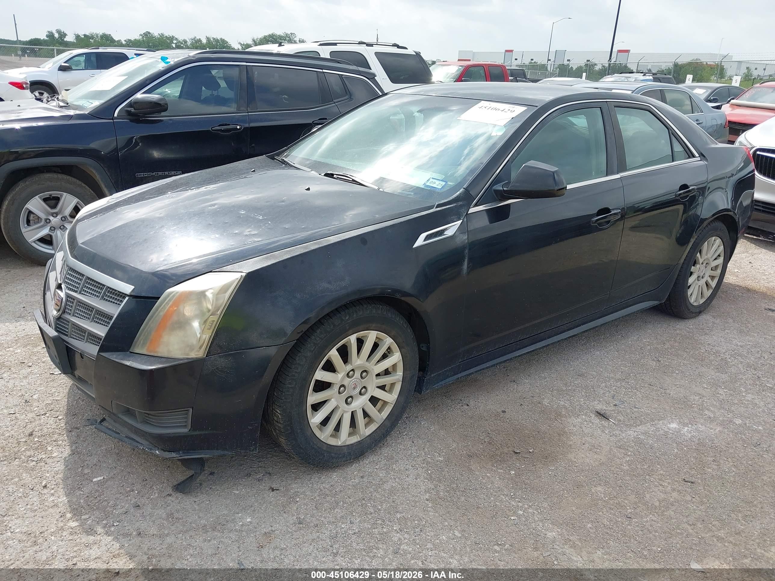 2011 Cadillac Cts Standard Black vin: 1G6DA5EY2B0158520