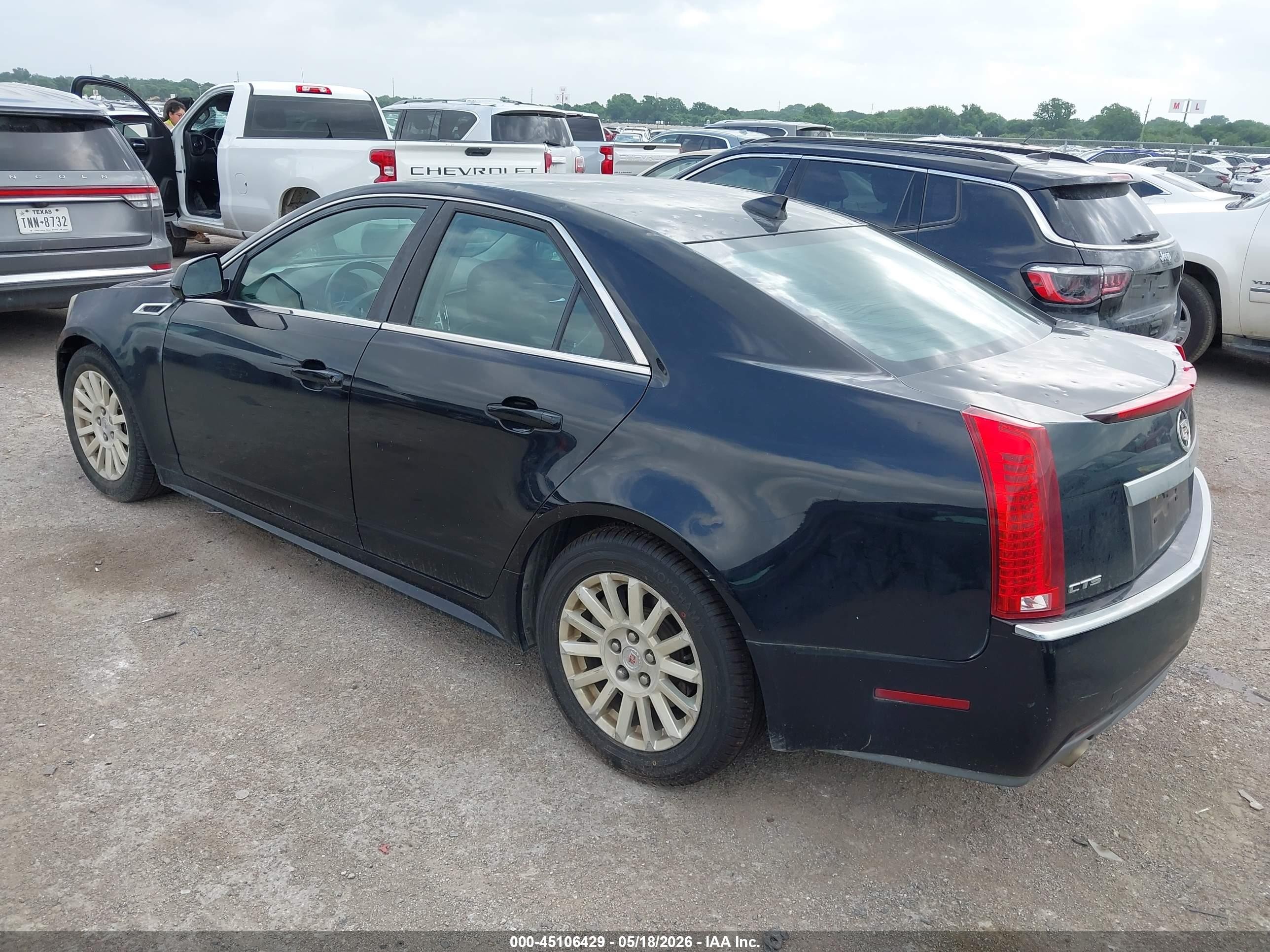 2011 Cadillac Cts Standard Black vin: 1G6DA5EY2B0158520