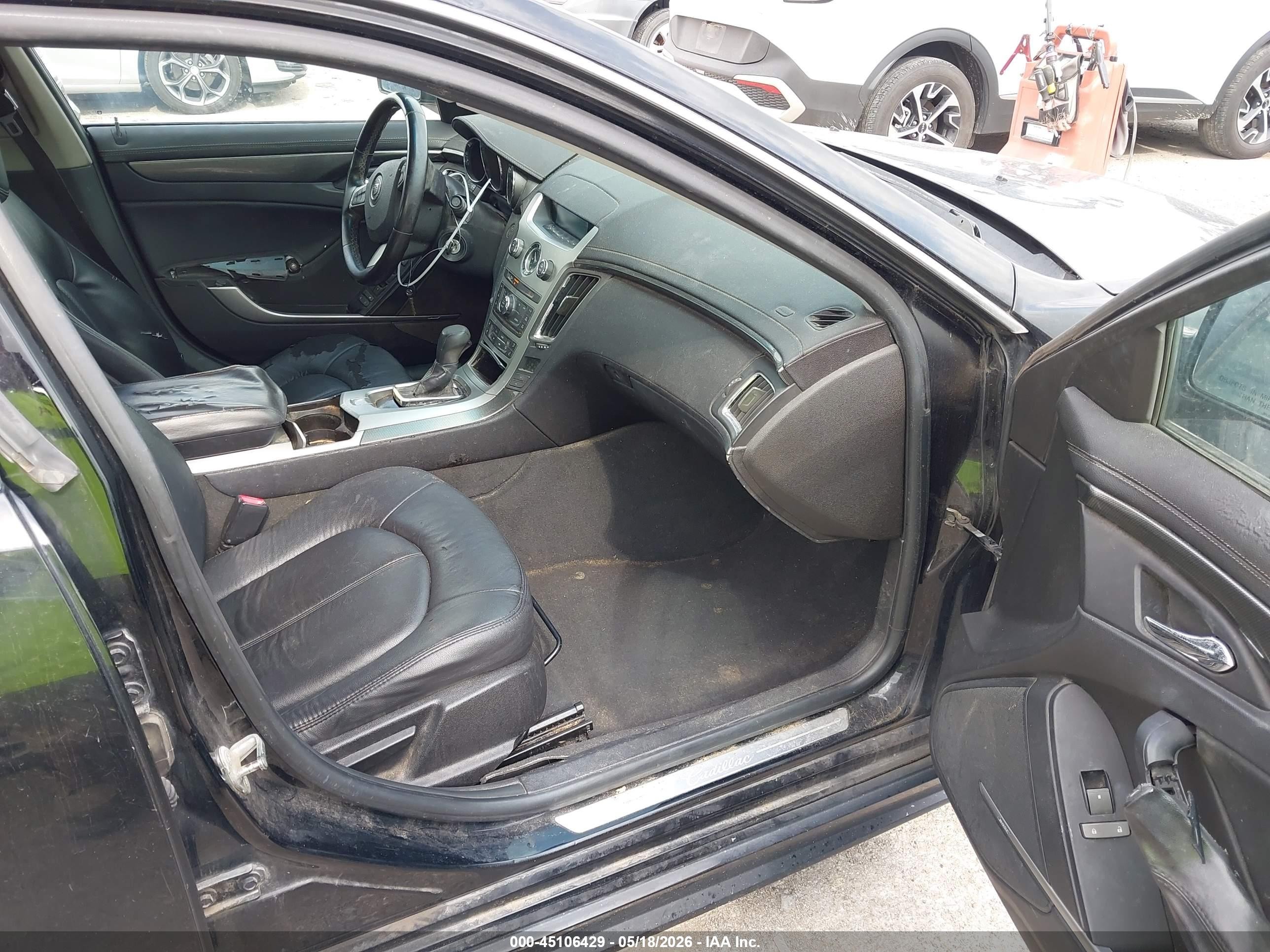 2011 Cadillac Cts Standard Black vin: 1G6DA5EY2B0158520