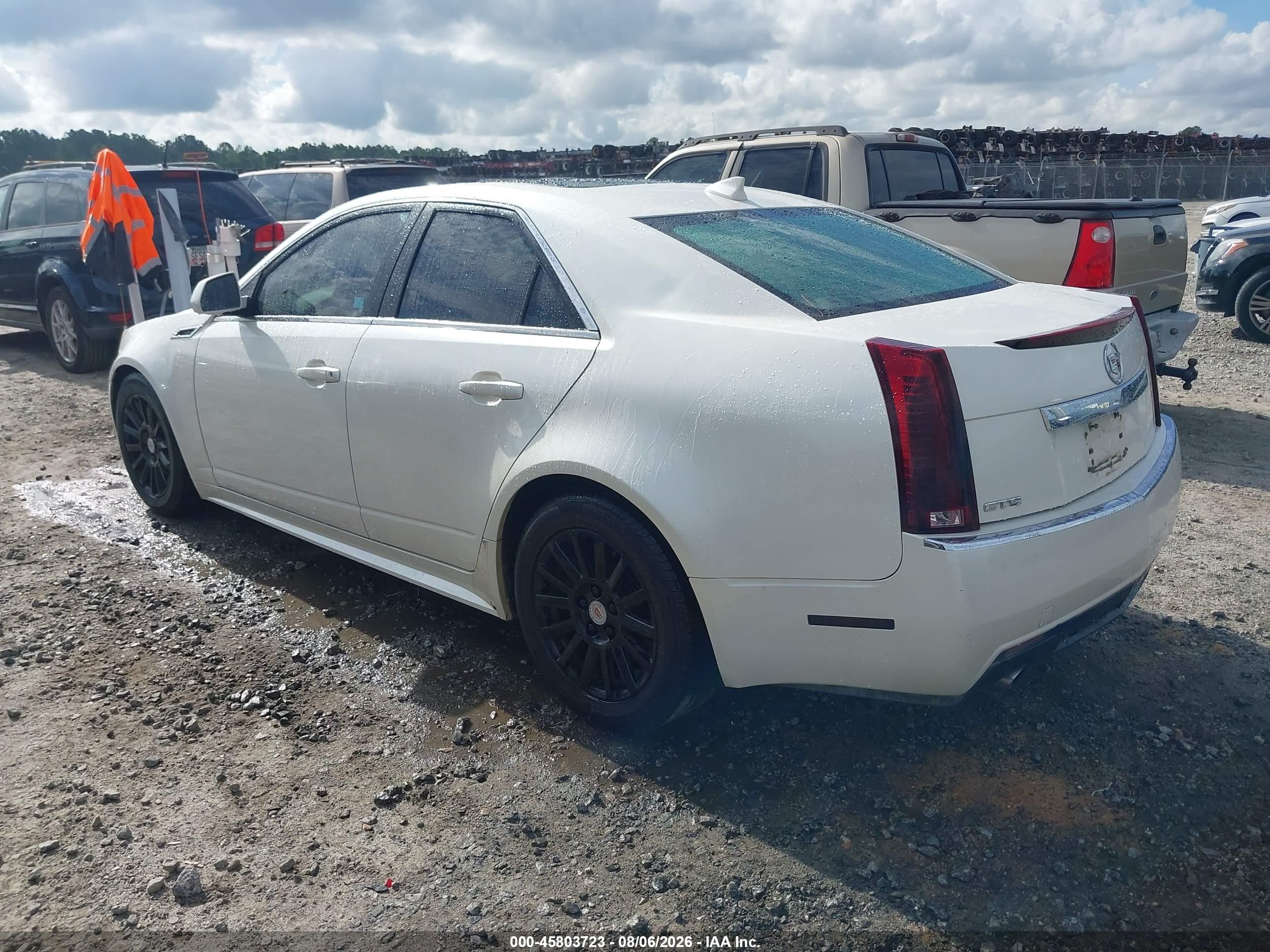 2011 Cadillac Cts Standard White vin: 1G6DA5EY3B0135084