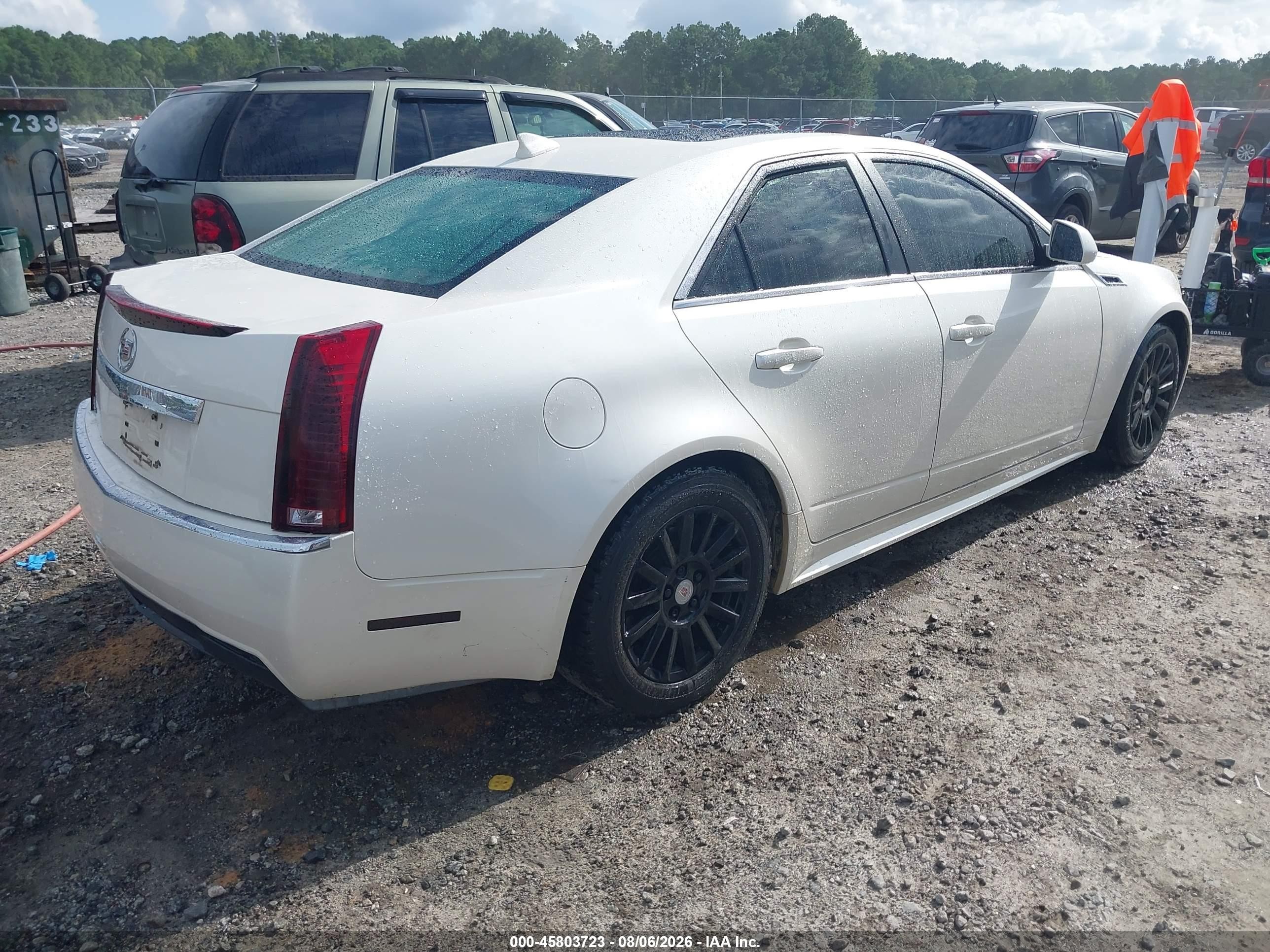 2011 Cadillac Cts Standard White vin: 1G6DA5EY3B0135084