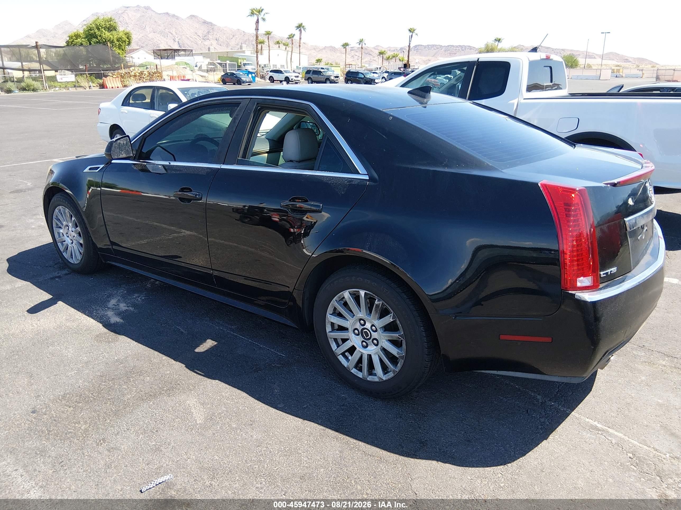 2011 Cadillac Cts   Black vin: 1G6DA5EY3B0145016