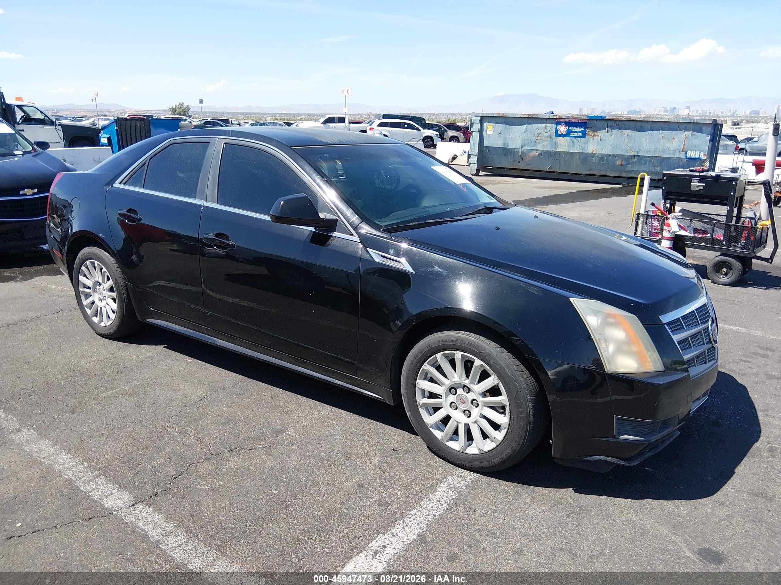 2011 Cadillac Cts   Black vin: 1G6DA5EY3B0145016