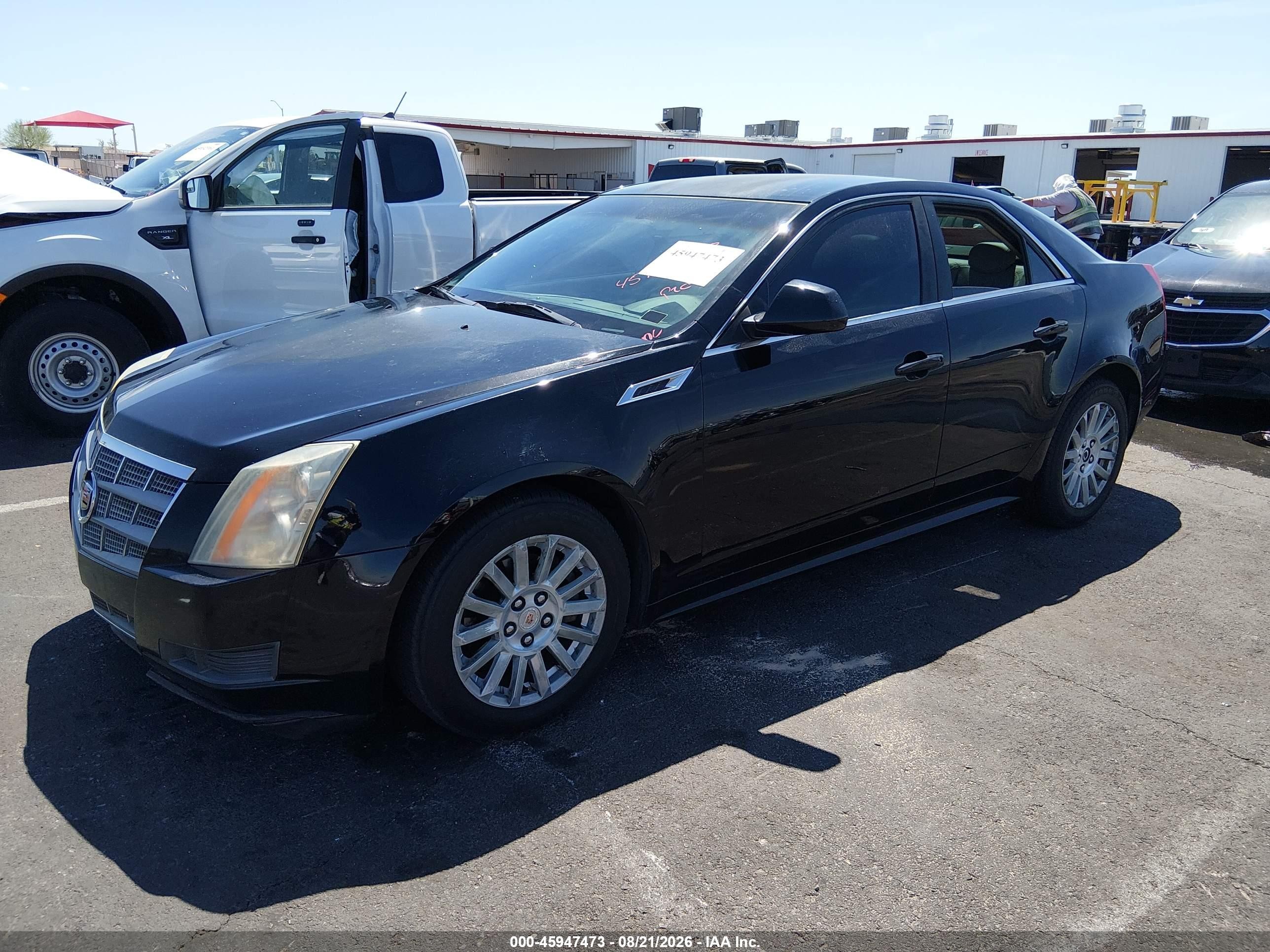 2011 Cadillac Cts   Black vin: 1G6DA5EY3B0145016
