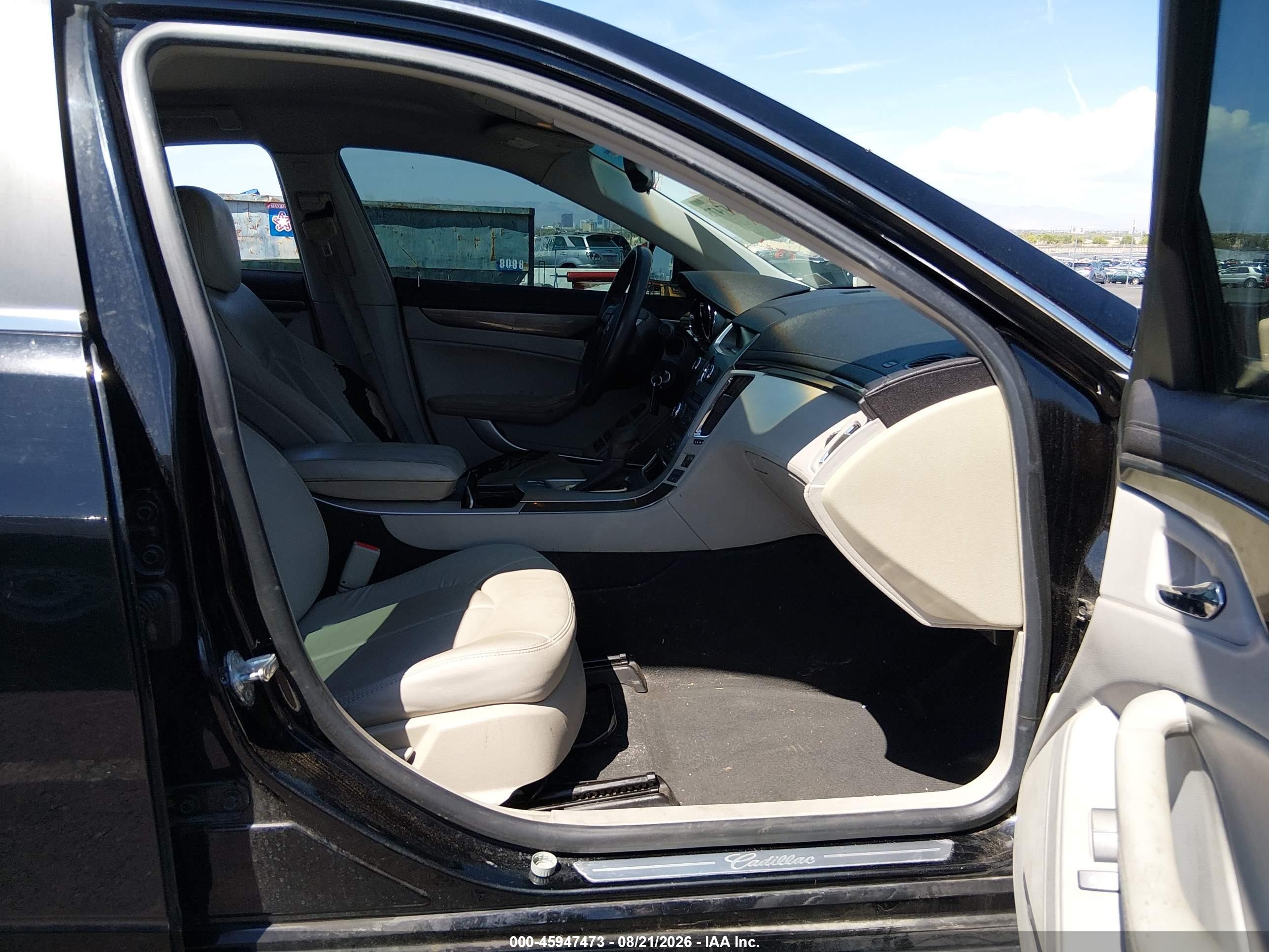 2011 Cadillac Cts   Black vin: 1G6DA5EY3B0145016