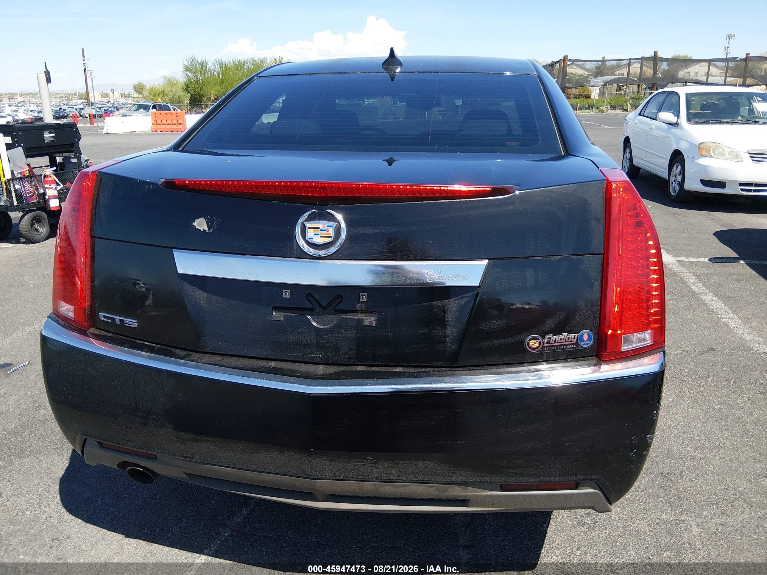 2011 Cadillac Cts   Black vin: 1G6DA5EY3B0145016