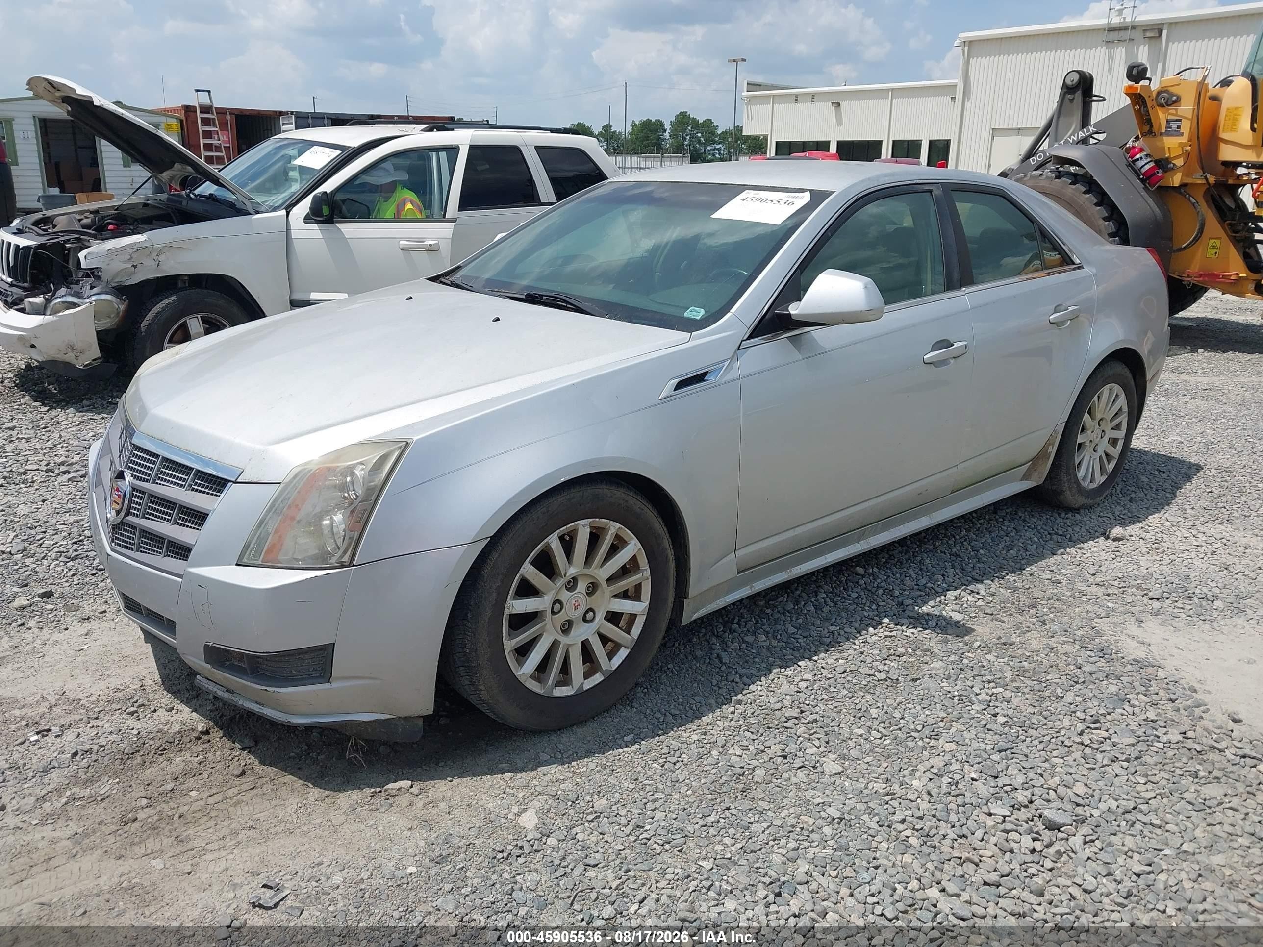 2011 Cadillac Cts   Silver vin: 1G6DA5EY5B0100482