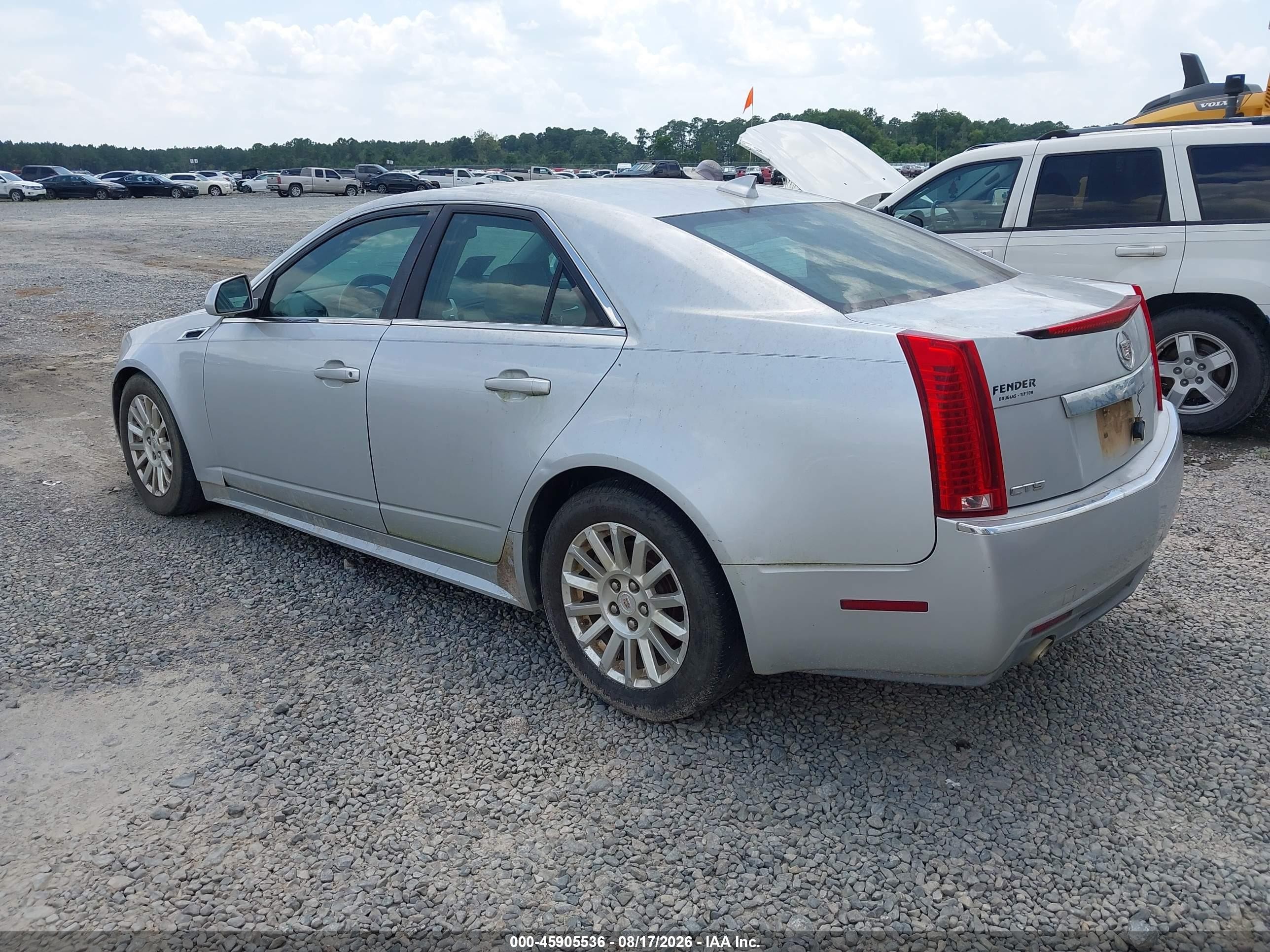 2011 Cadillac Cts   Silver vin: 1G6DA5EY5B0100482