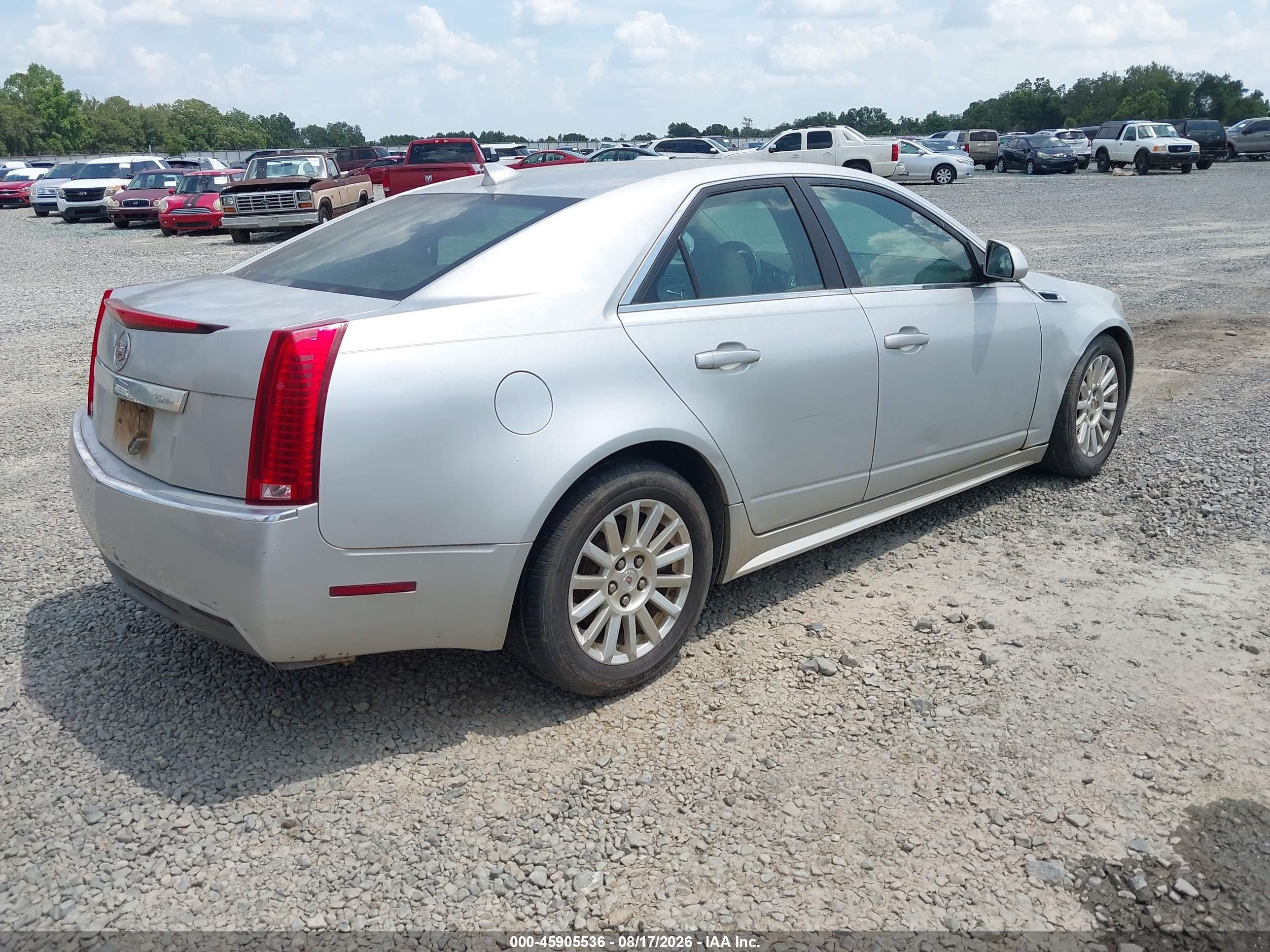 2011 Cadillac Cts   Silver vin: 1G6DA5EY5B0100482