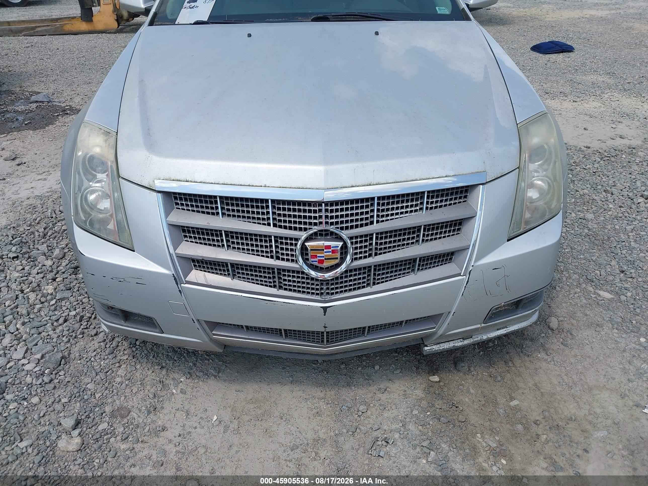 2011 Cadillac Cts   Silver vin: 1G6DA5EY5B0100482