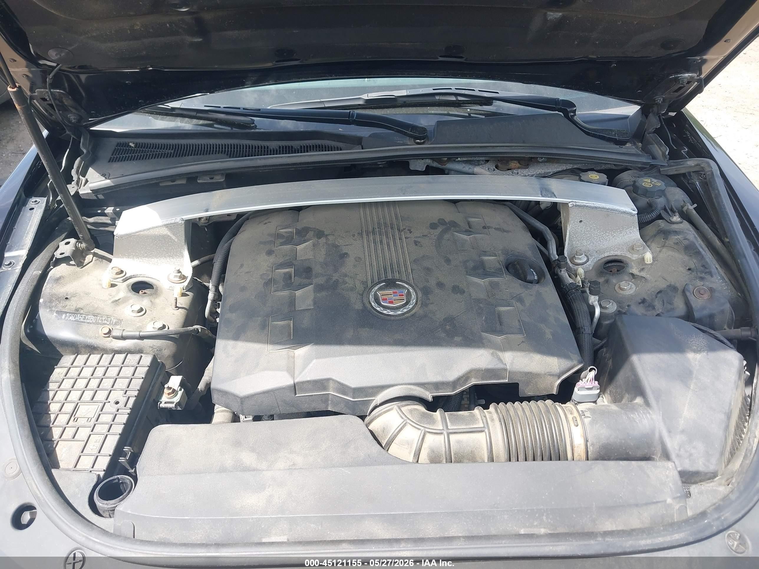2011 Cadillac Cts Standard Black vin: 1G6DA5EY6B0141431