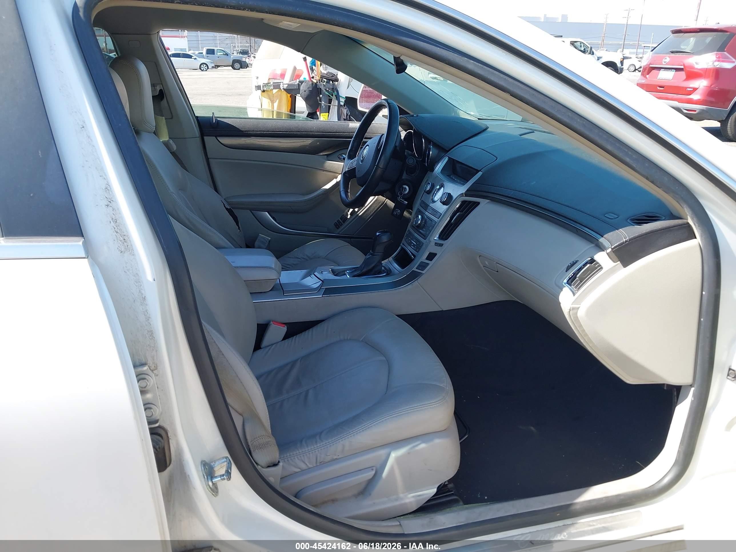 2011 Cadillac Cts   Cream vin: 1G6DA5EY7B0111466