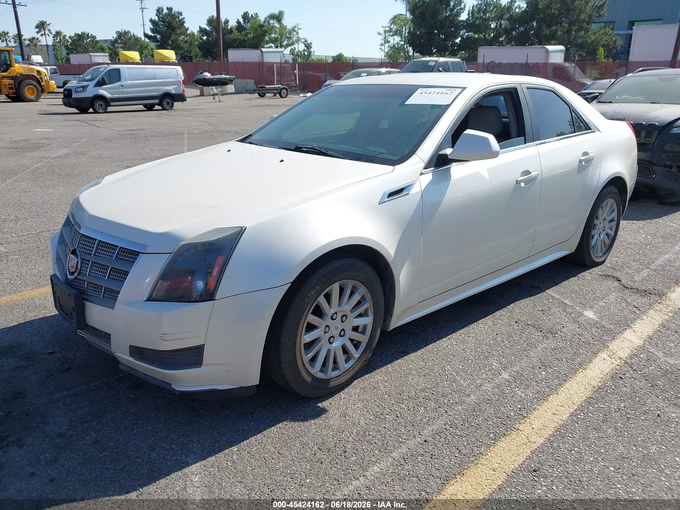 2011 Cadillac Cts   Cream vin: 1G6DA5EY7B0111466